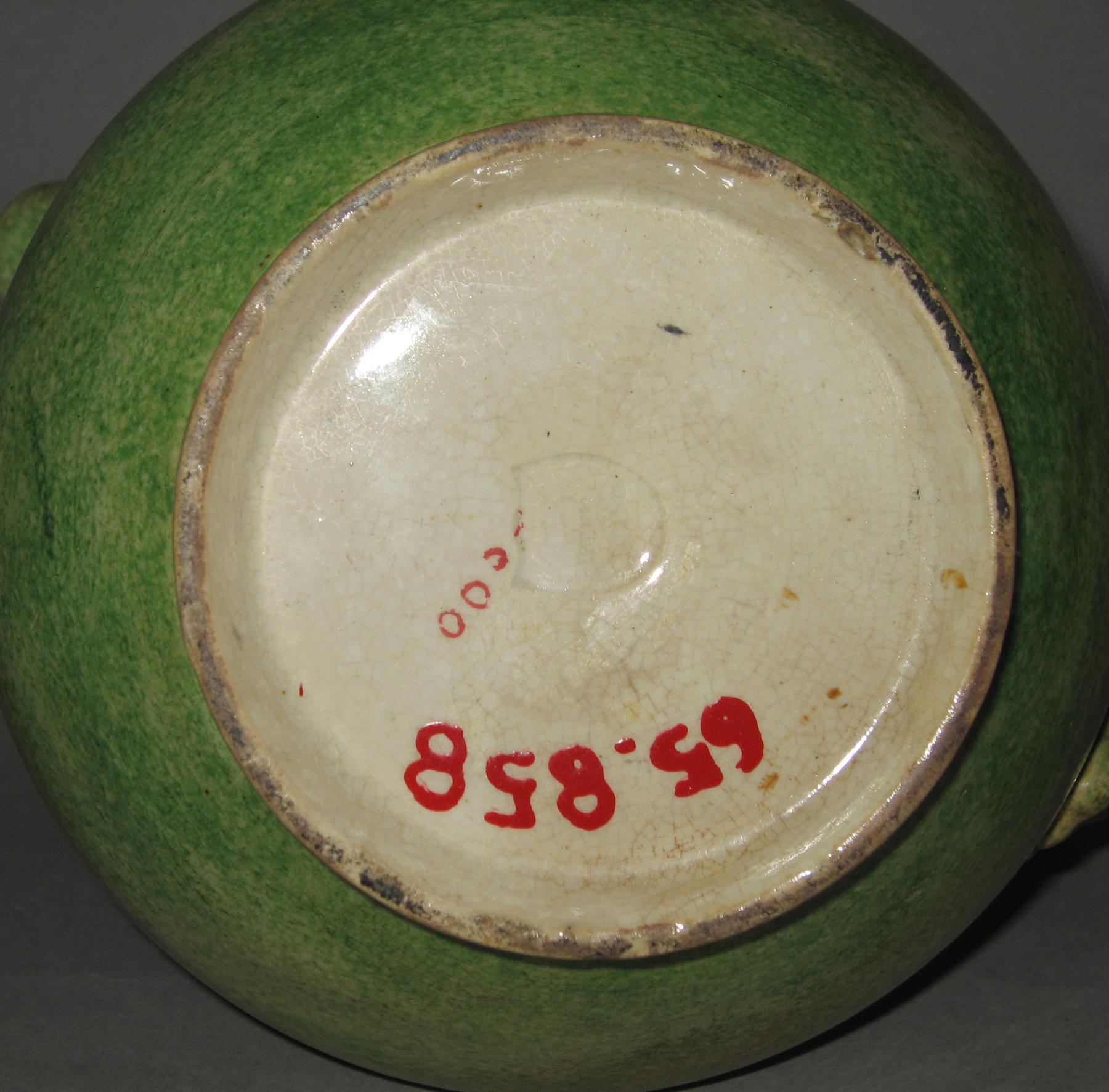 1965.0858 Spatterware jug, detail