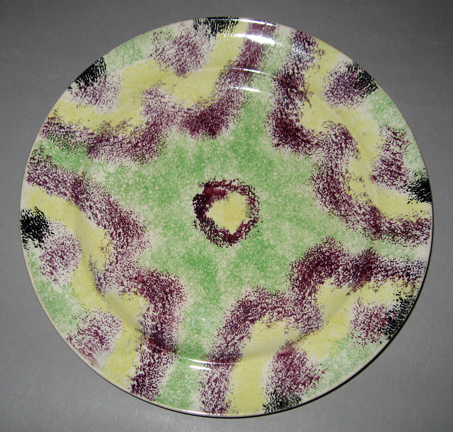 1965.0862.011 Spatterware plate