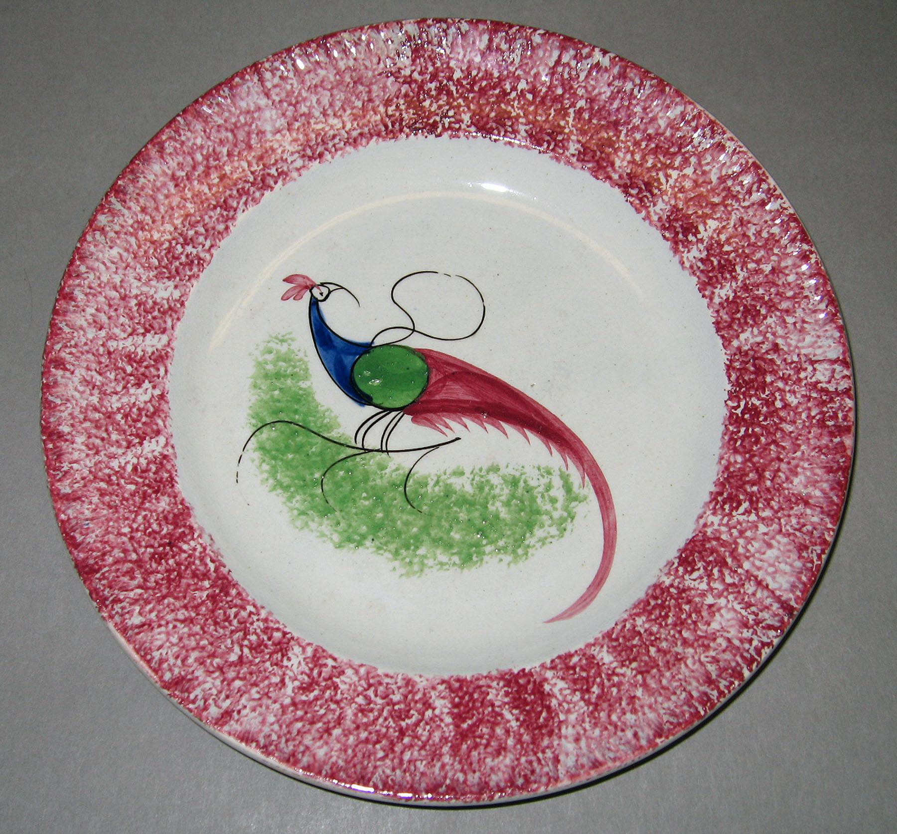 1965.0897.002 Earthenware plate