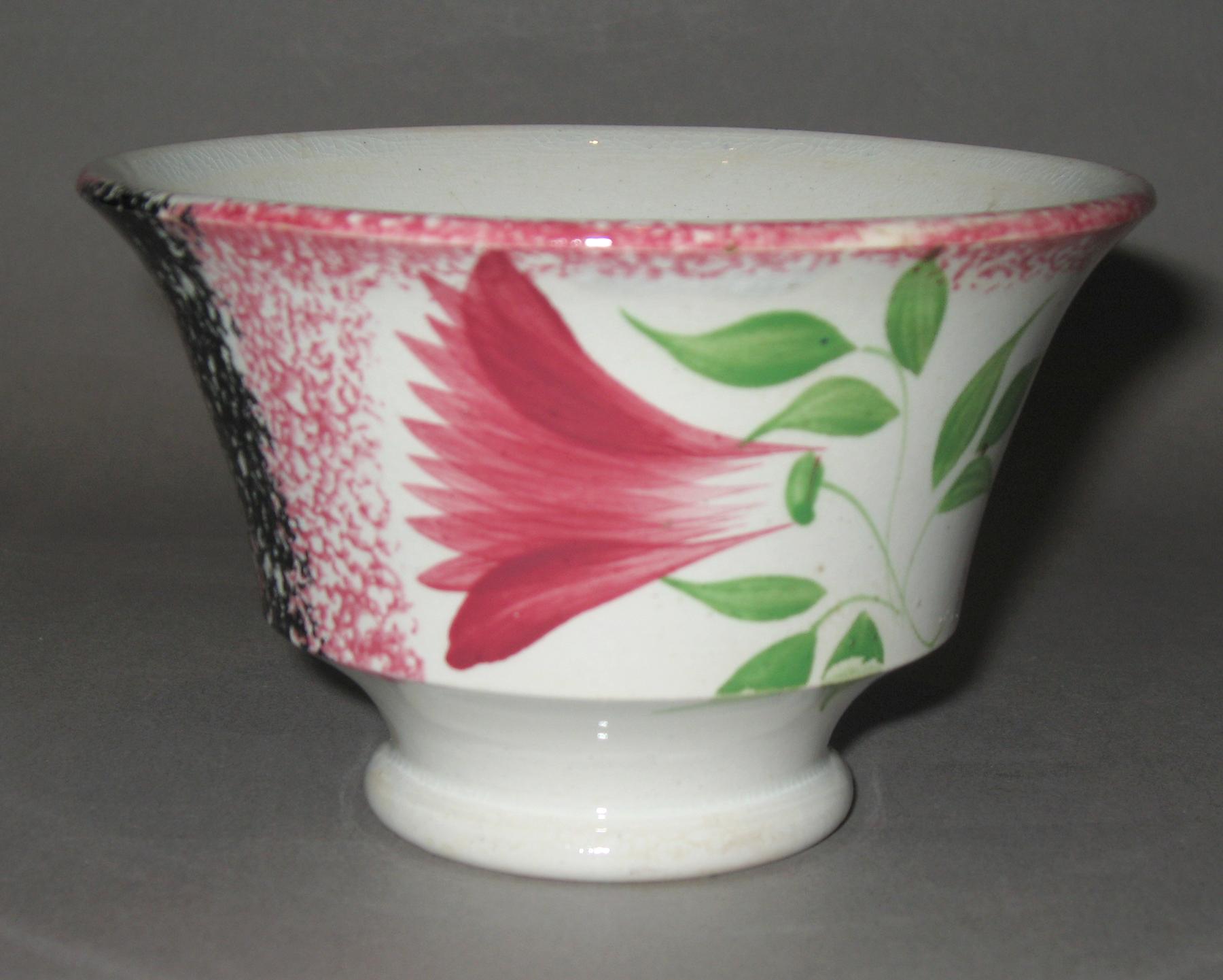1965.0924 Spatterware teabowl