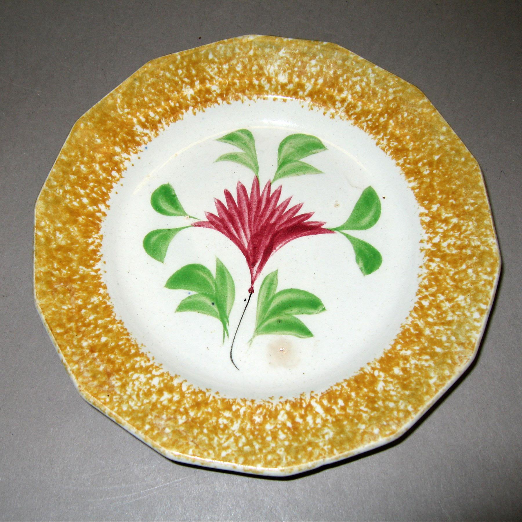1965.0927.009 Cockscomb pattern plate