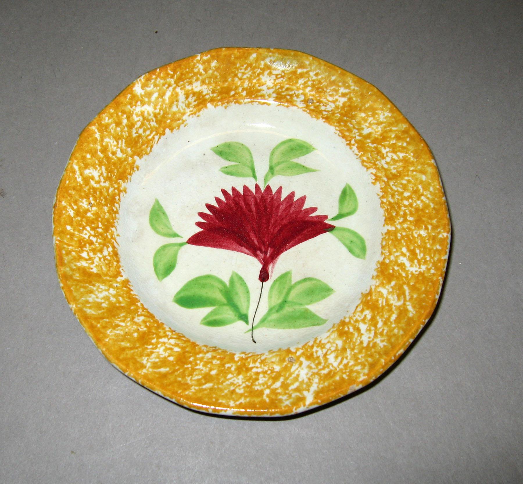 1965.0927.010 Cockscomb pattern plate