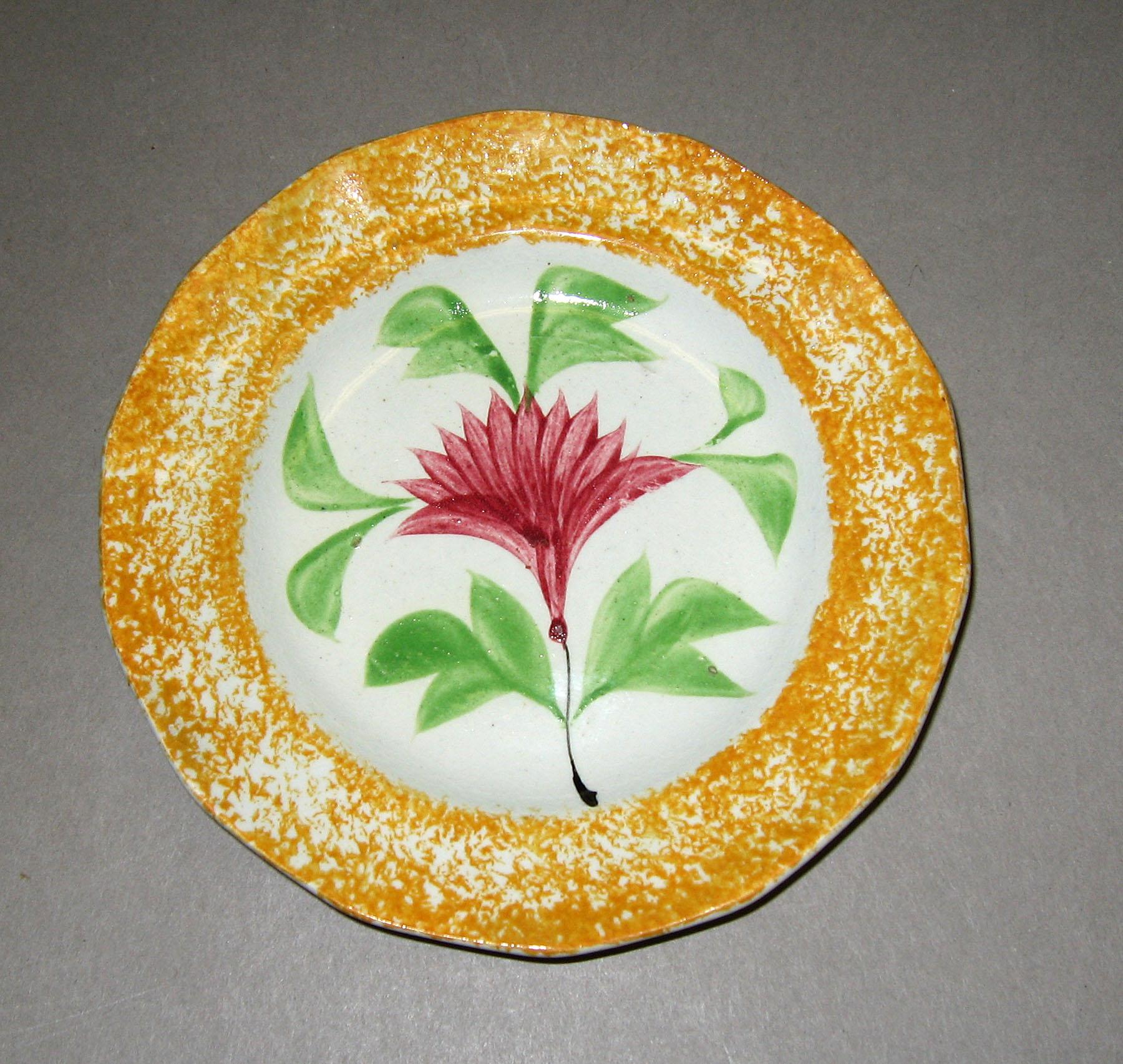 1965.0927.012 Cockscomb pattern plate