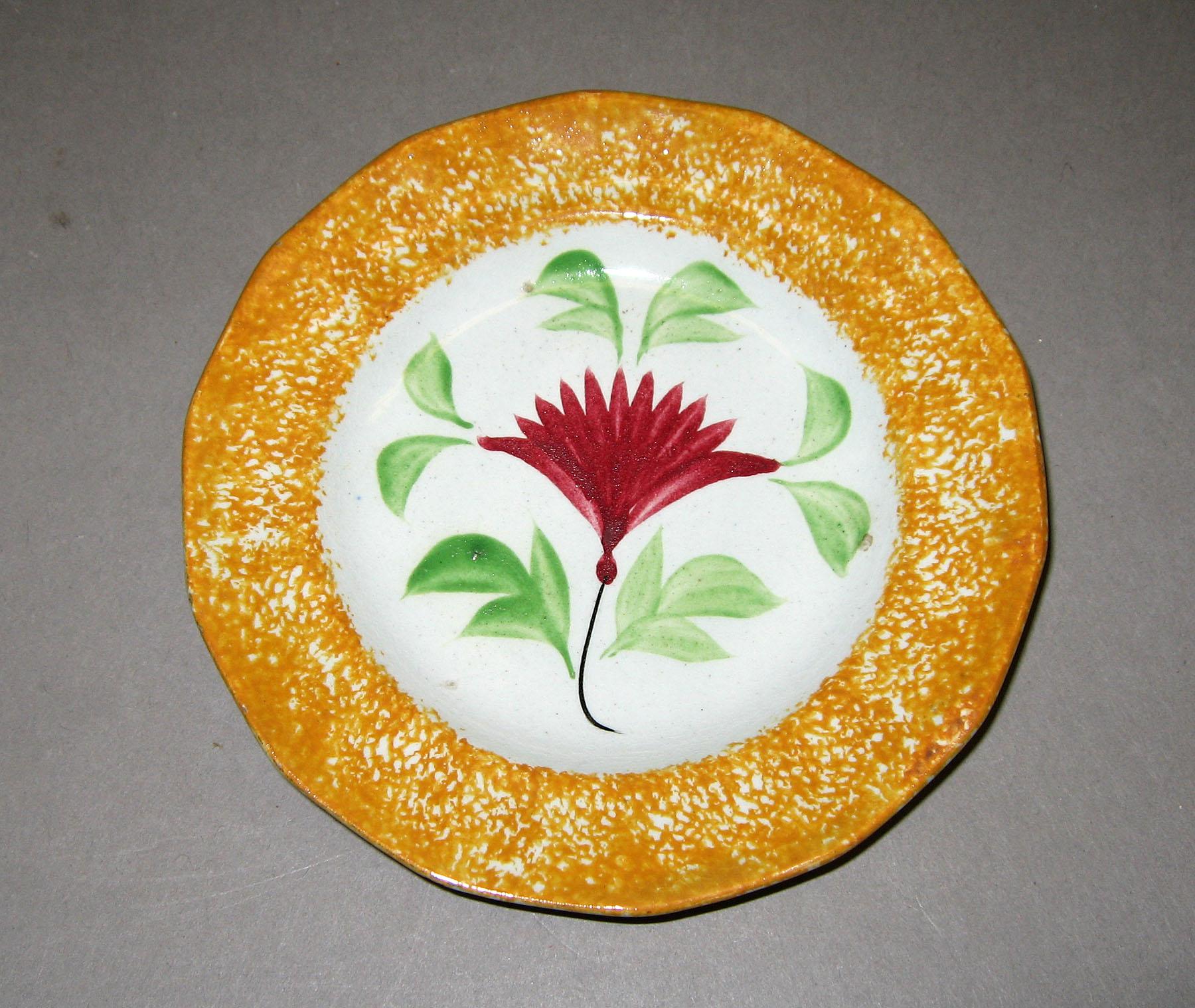 1965.0927.013 Cockscomb pattern plate