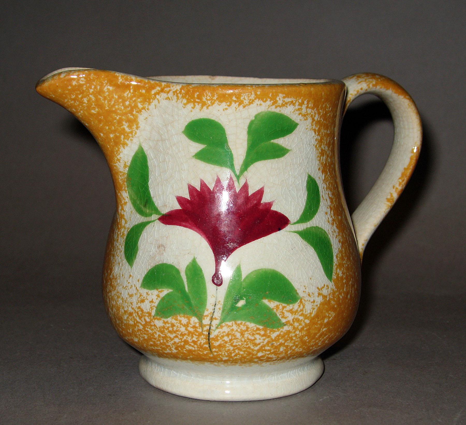 1965.0927.017 Spatterware jug