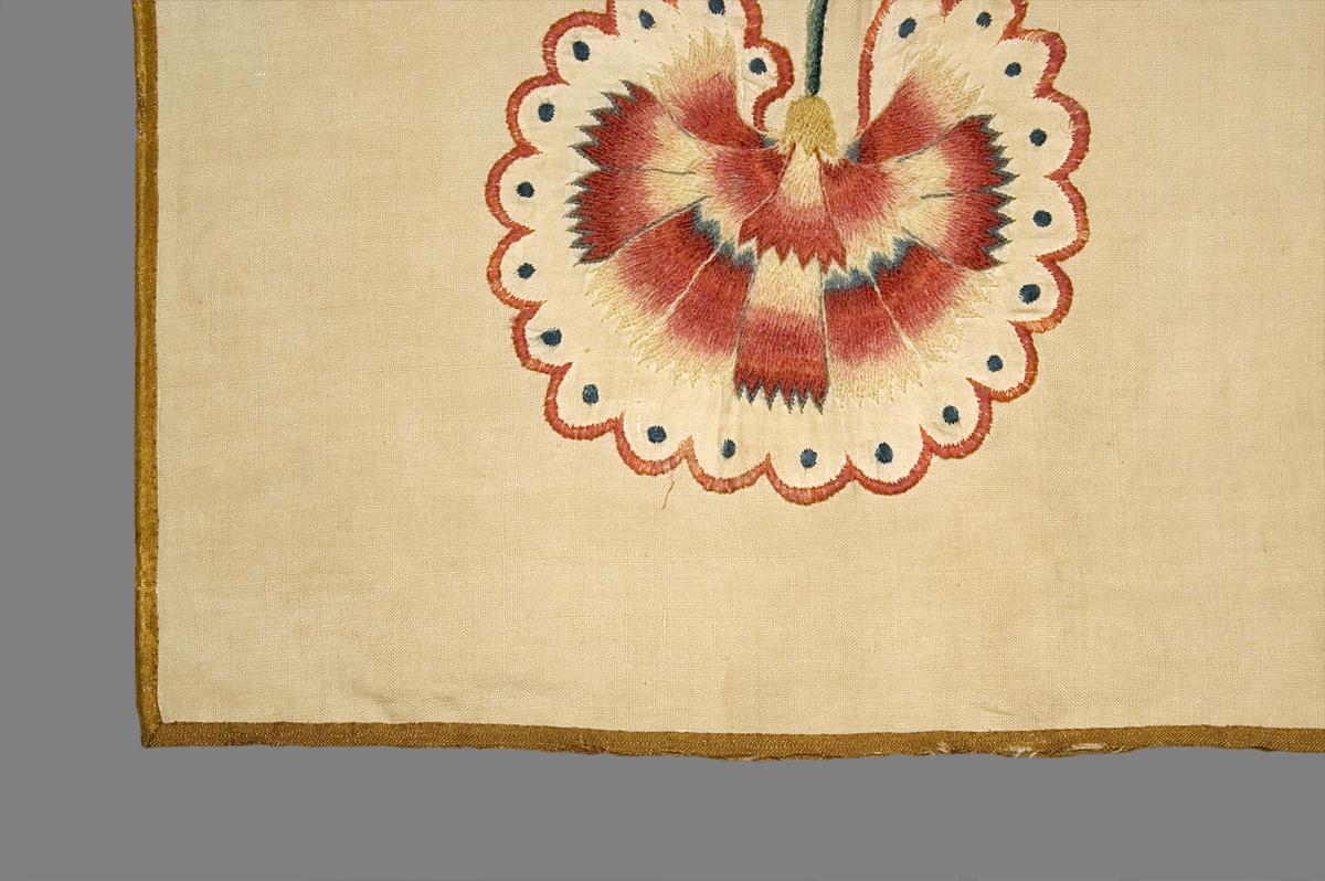 1955.0746.003 Window Hanging, Side Curtain, Edge Detail