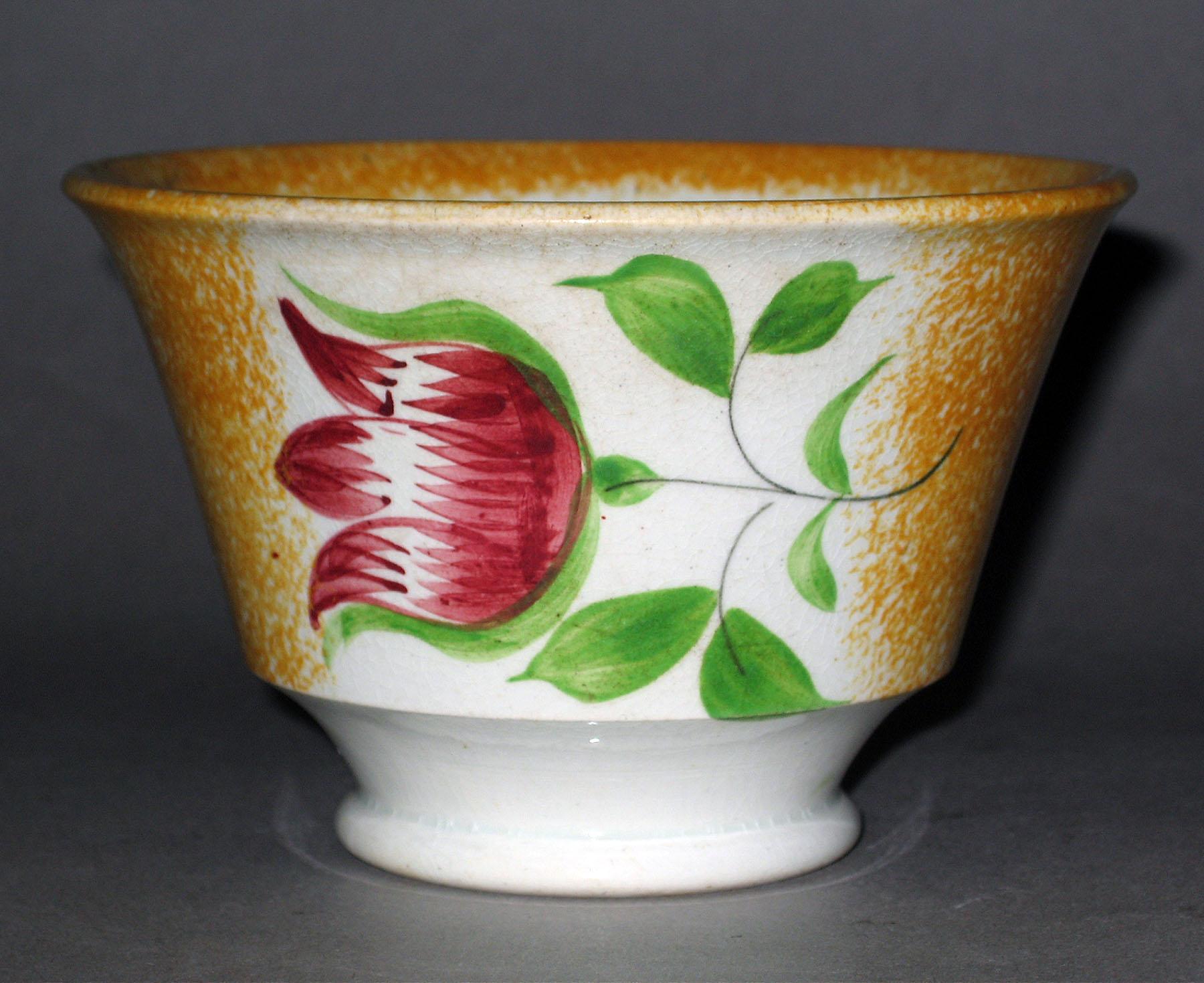 1965.0933.005 B Spatterware teabowl