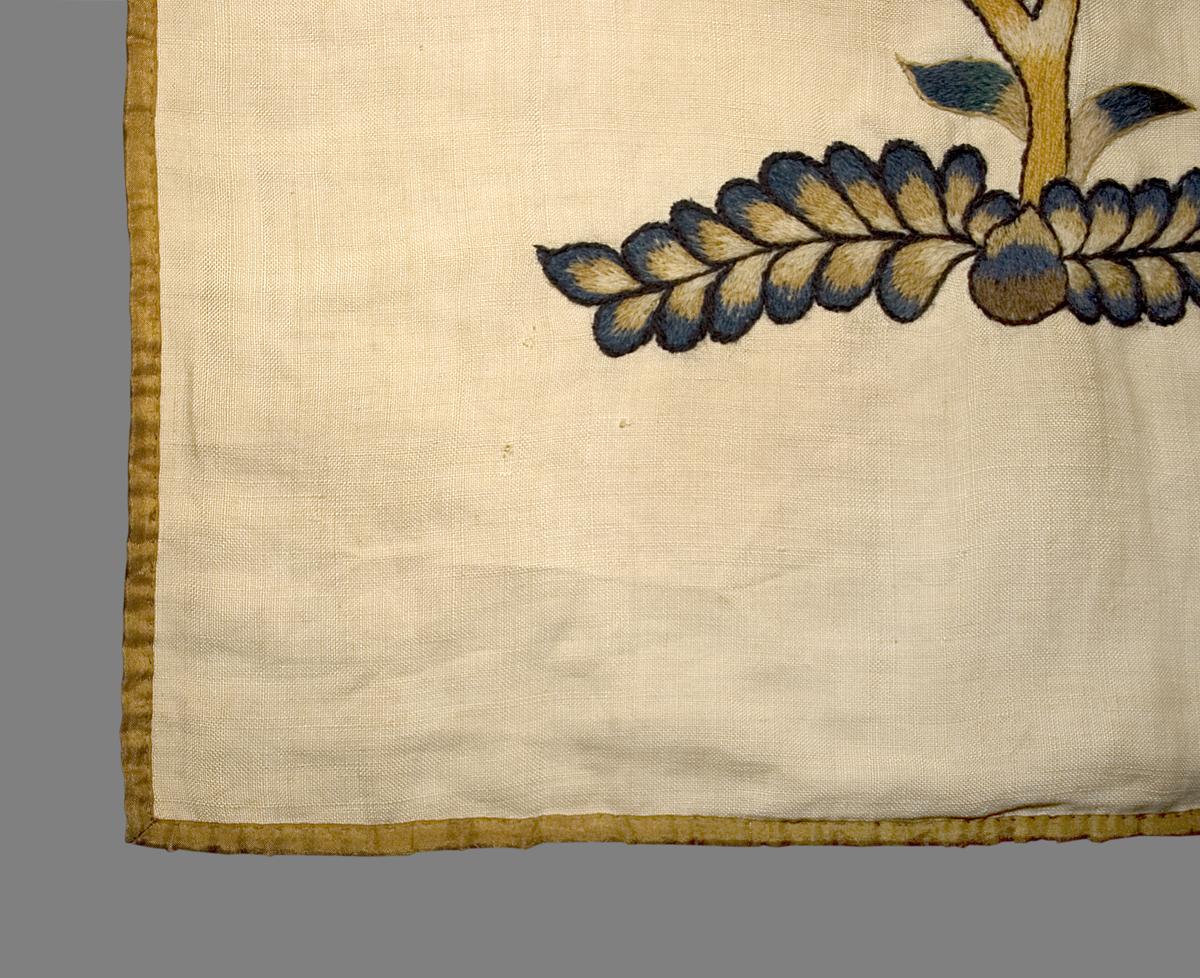 1955.0746.006 Window Hanging, Side Curtain, Edge Detail