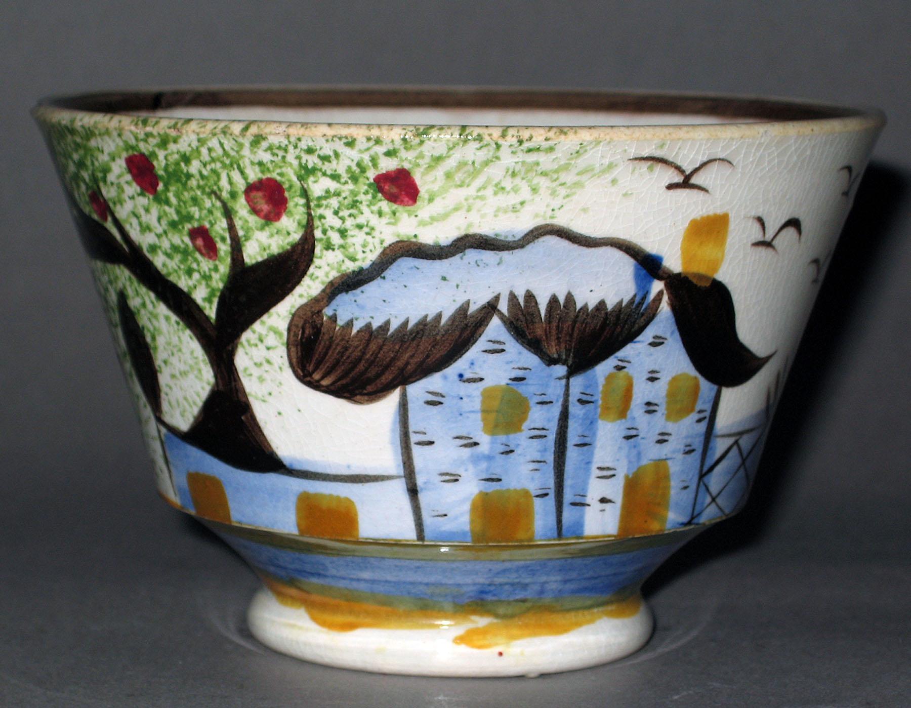 1965.0946.003 Earthenware teabowl