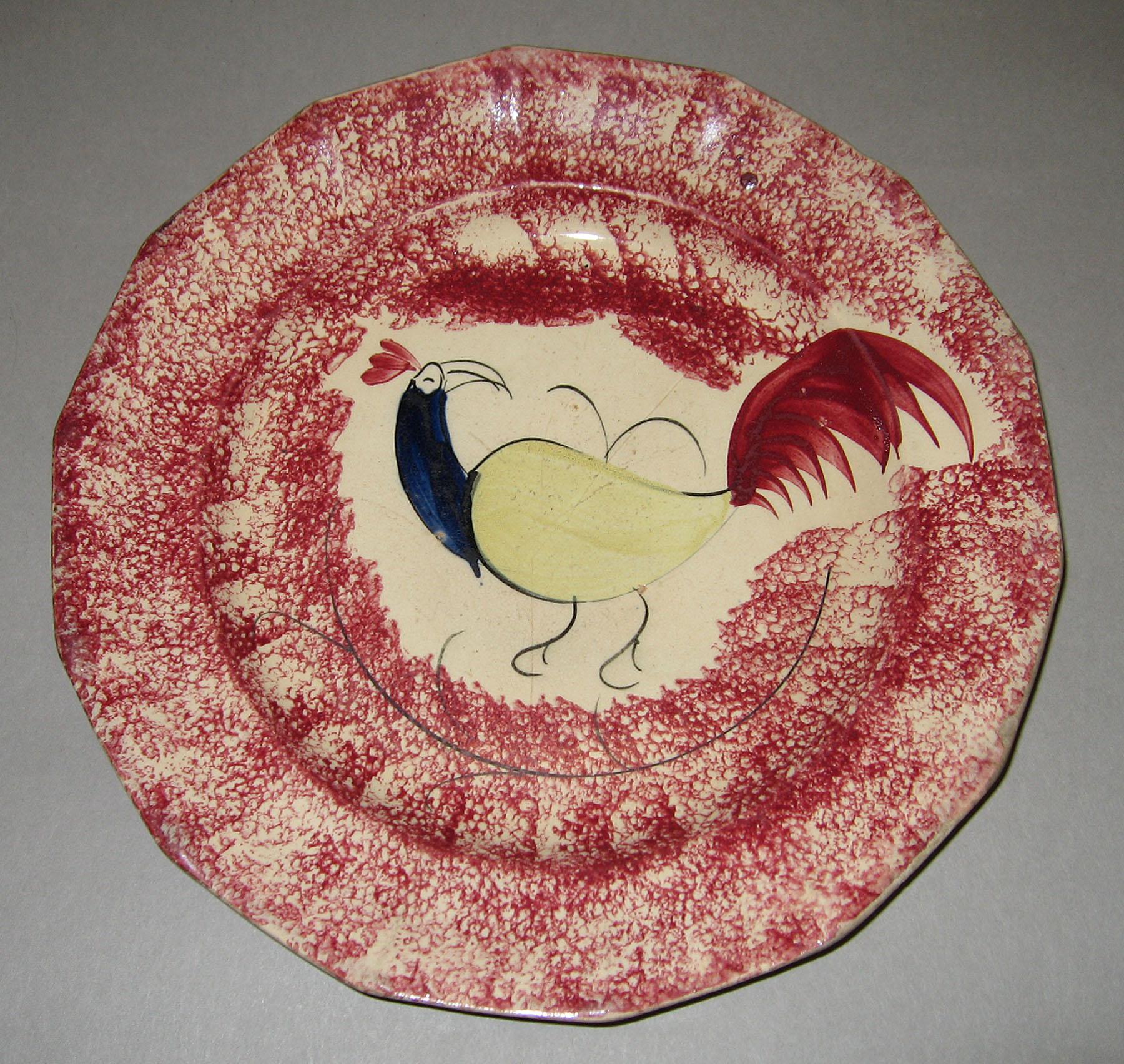 1965.0976 Earthenware plate