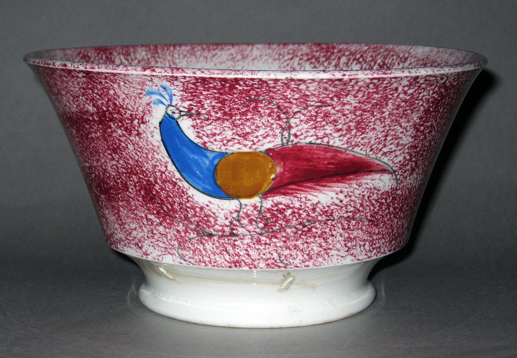 1965.0982.002 Spatterware bowl