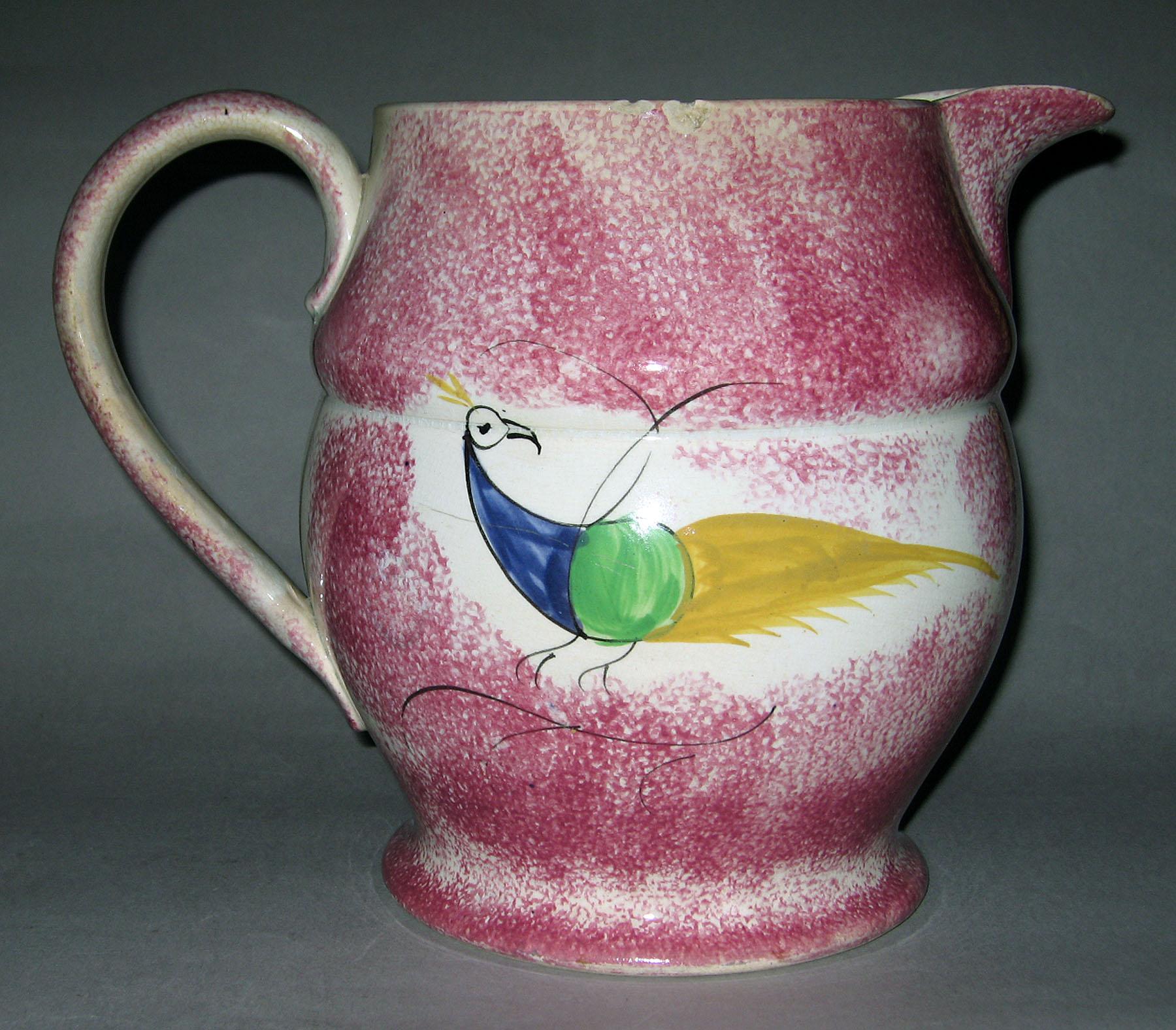 1965.0995 Spatterware jug