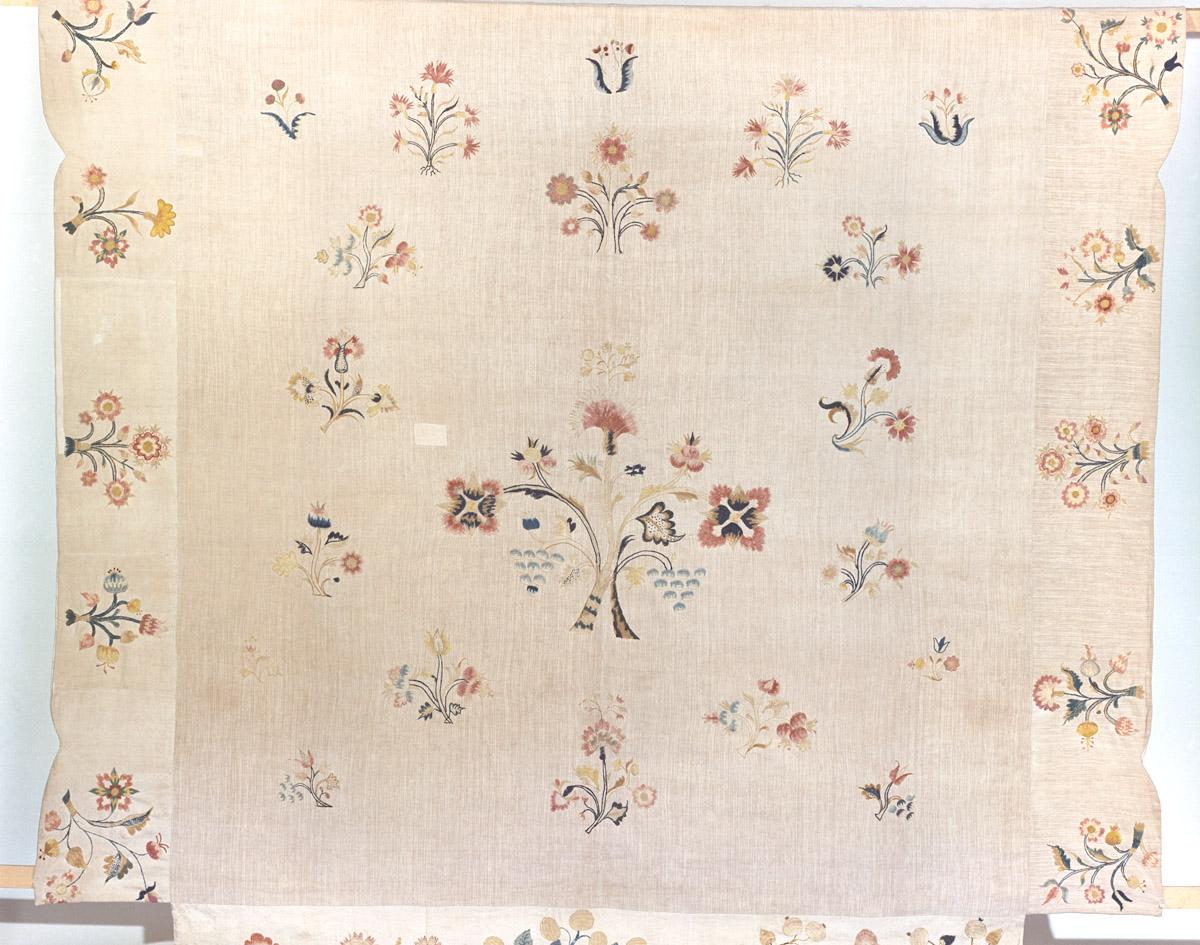 1955.0749.001 Bedcover, Bedspread, detail 2