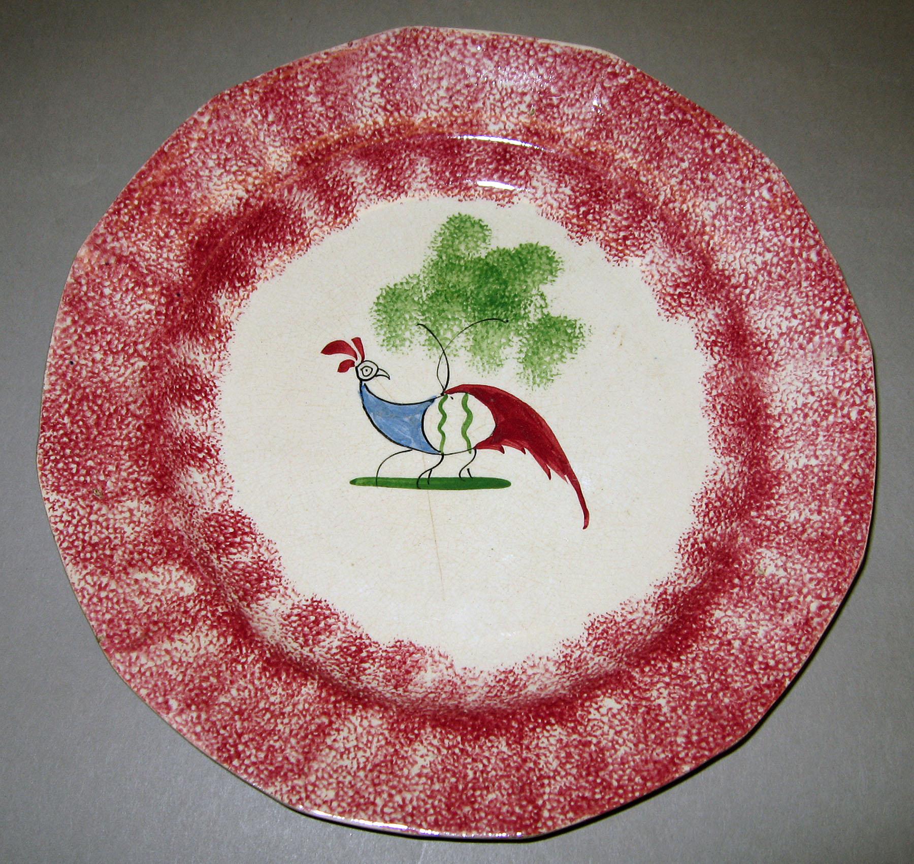 1965.1012.003 Earthenware plate