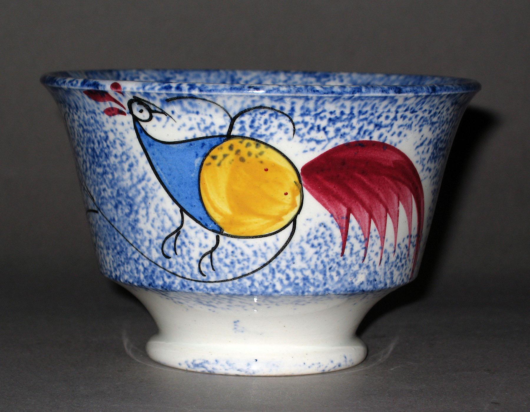 1965.1017 Spatterware teabowl