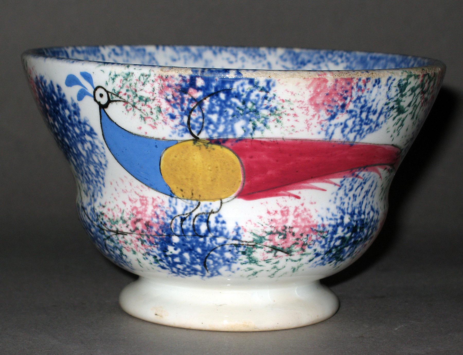 1965.1022 Spatterware teabowl