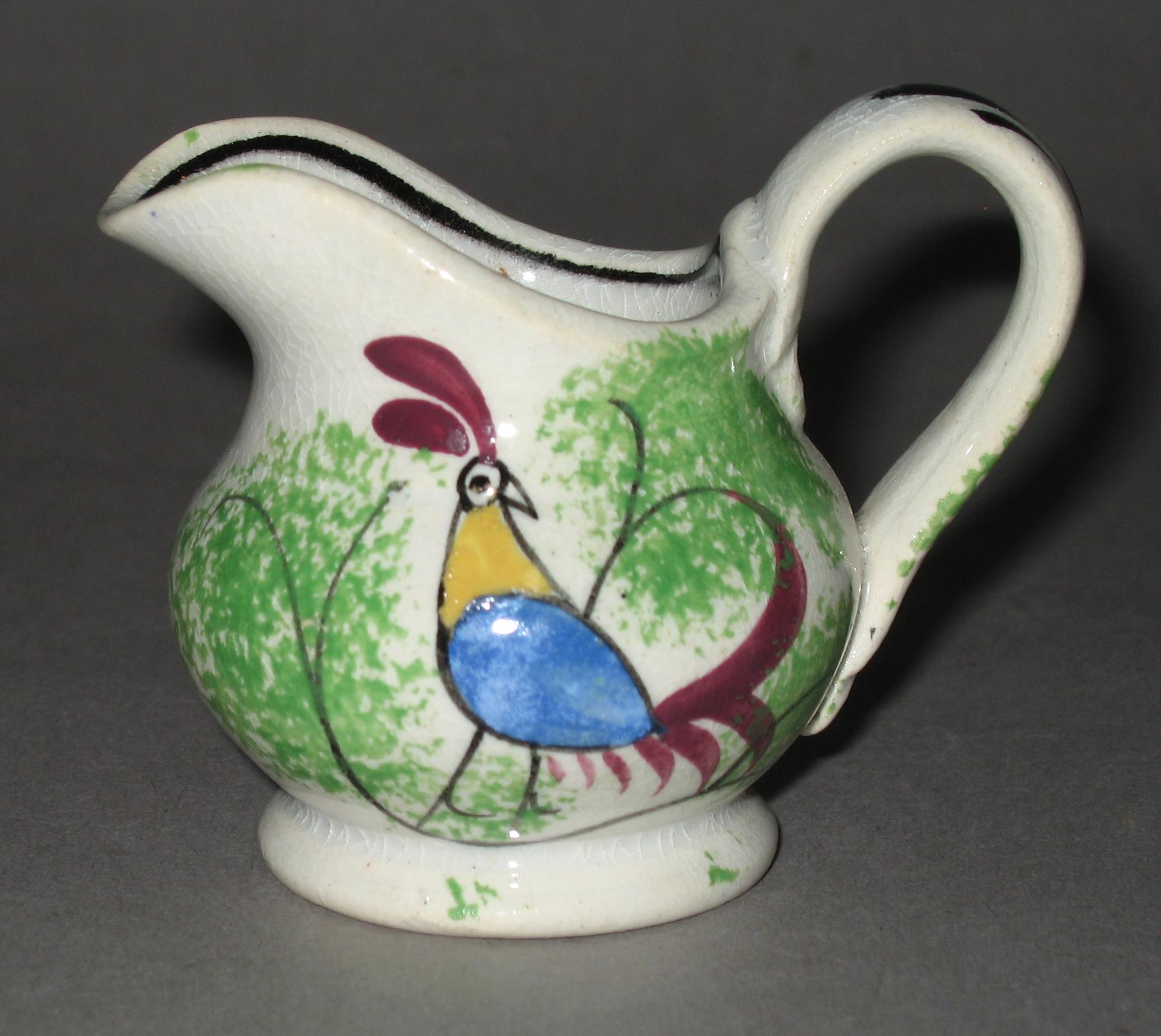 1965.1048 Spatterware jug