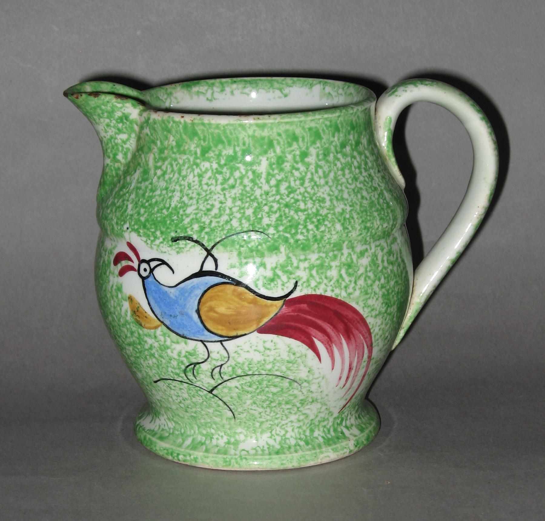 1965.1055 Spatterware jug