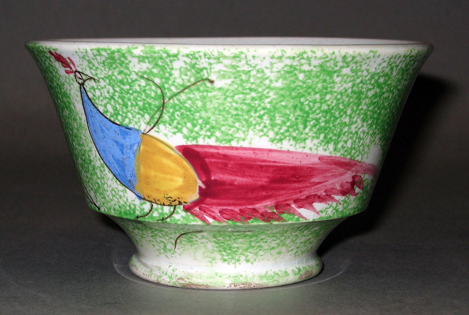 1965.1062 A Spatterware teabowl