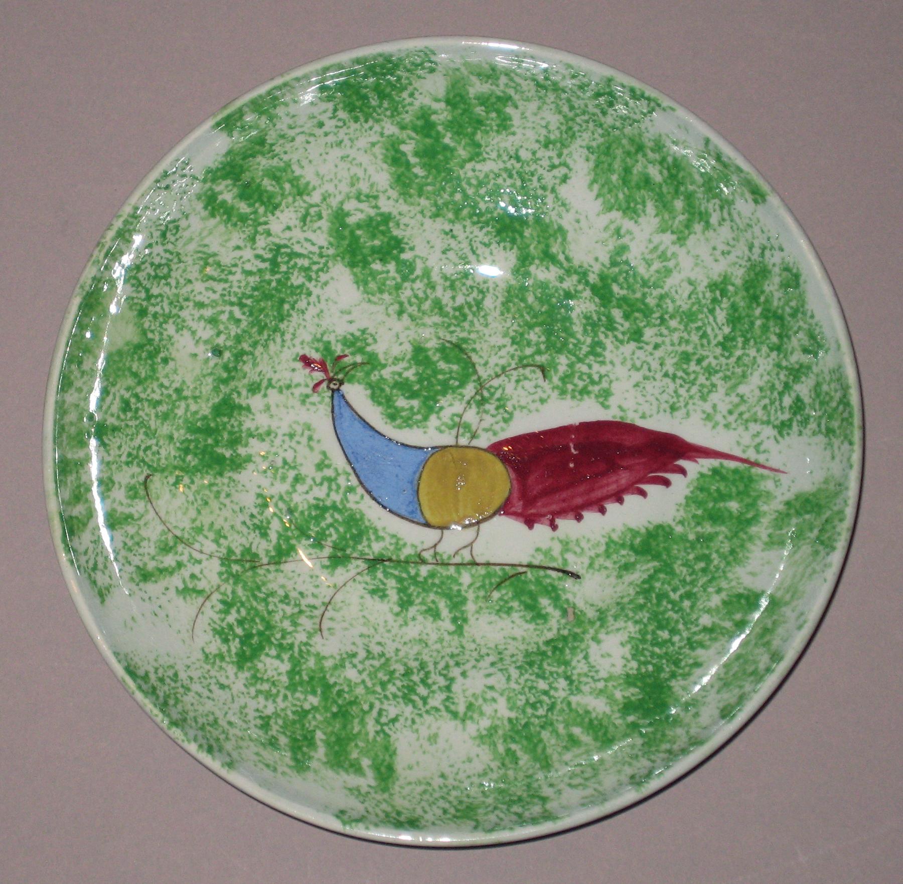 1965.1062 B Spatterware saucer