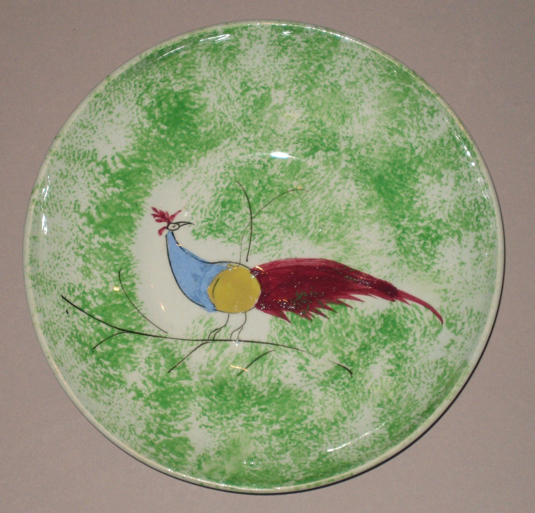 1965.1063 B Spatterware saucer