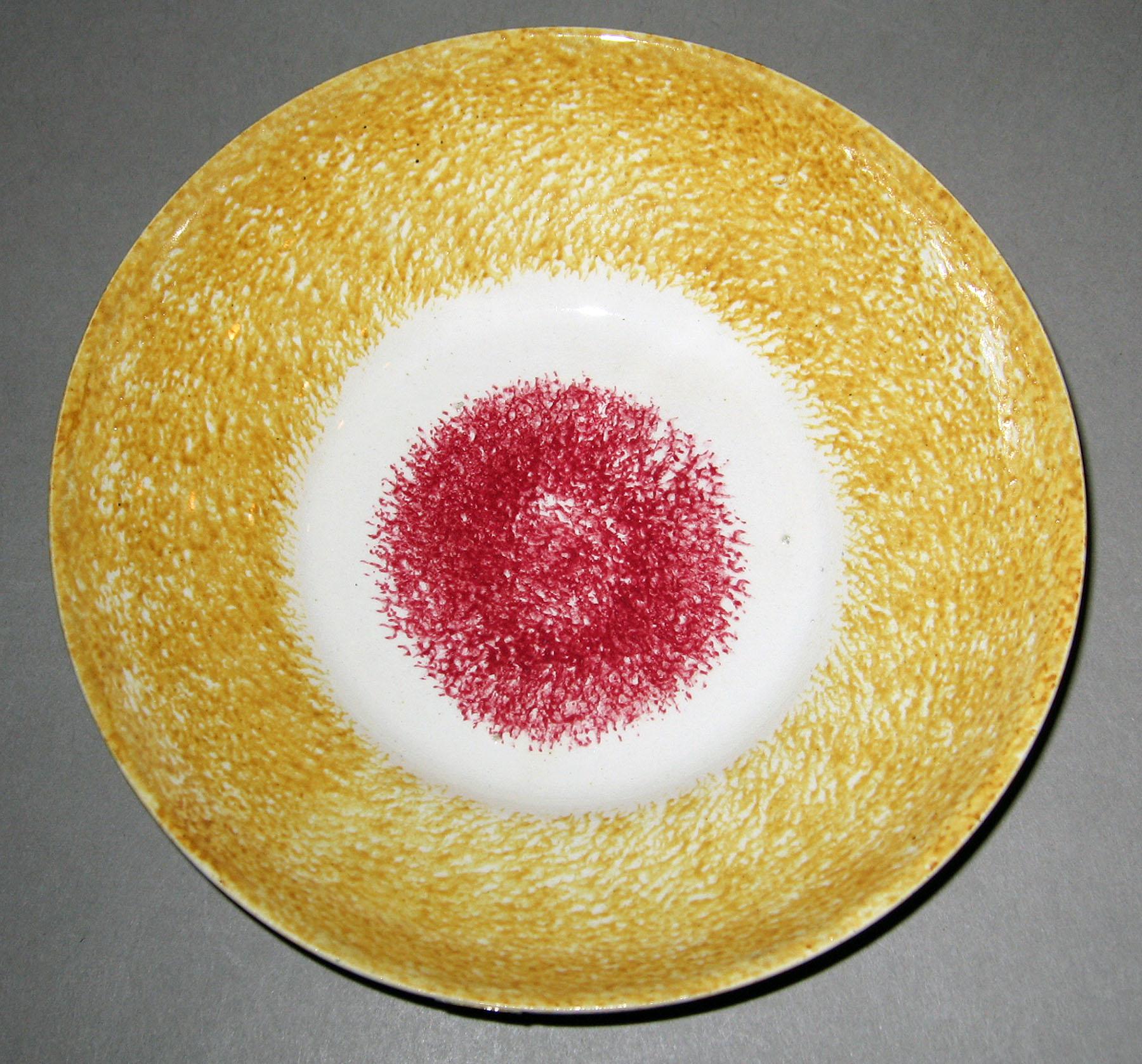 1965.1079 B Spatterware saucer
