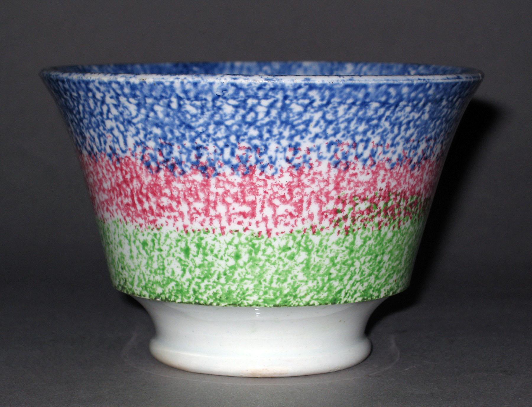 1965.1094 A Spatterware teabowl