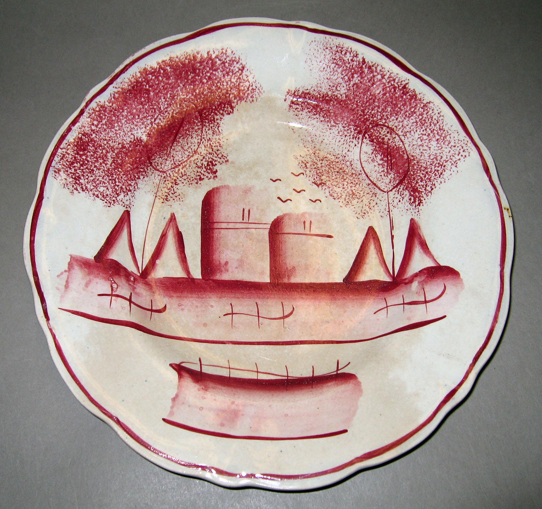 1965.1123 Earthenware plate