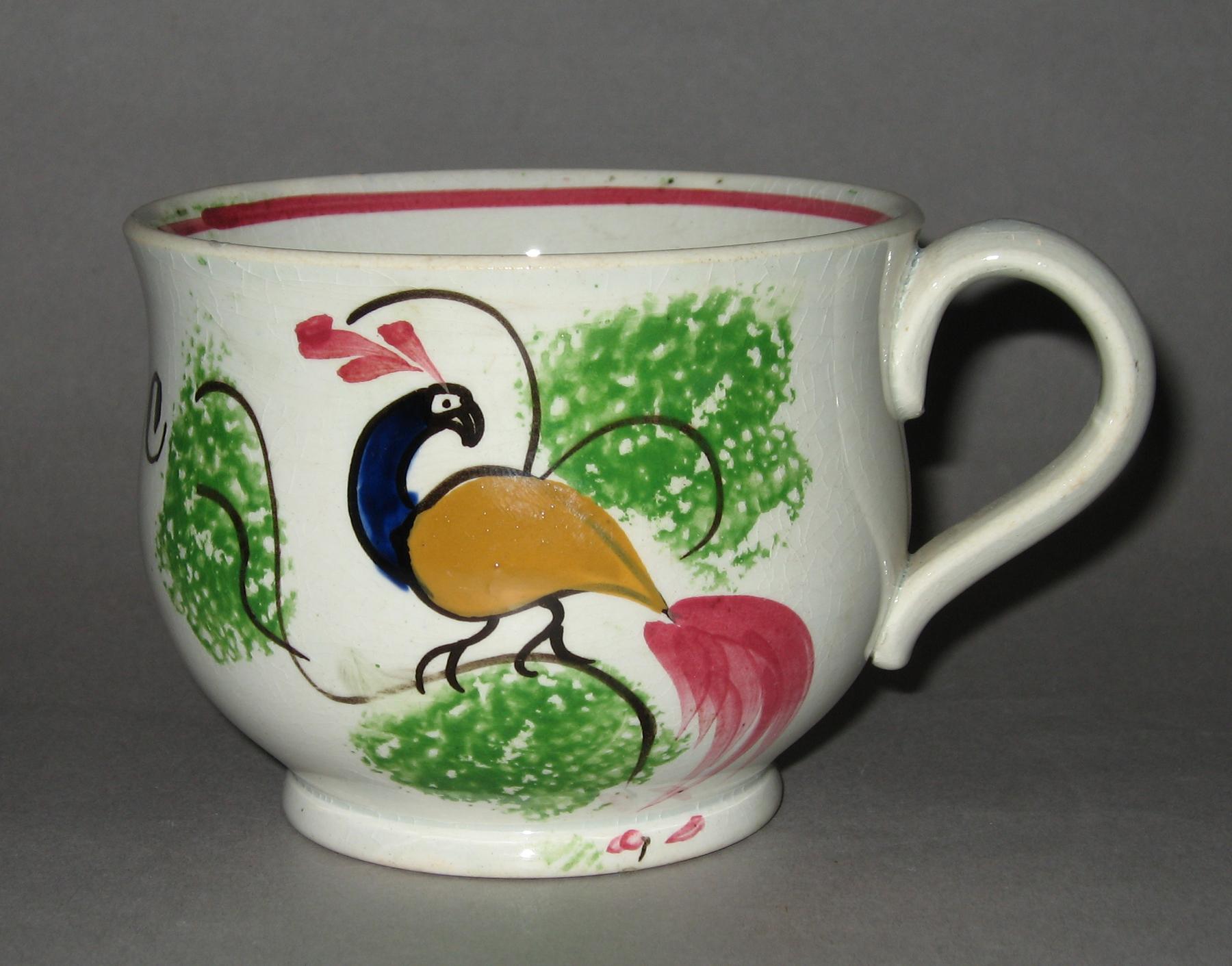 1965.1153 Spatterware cup