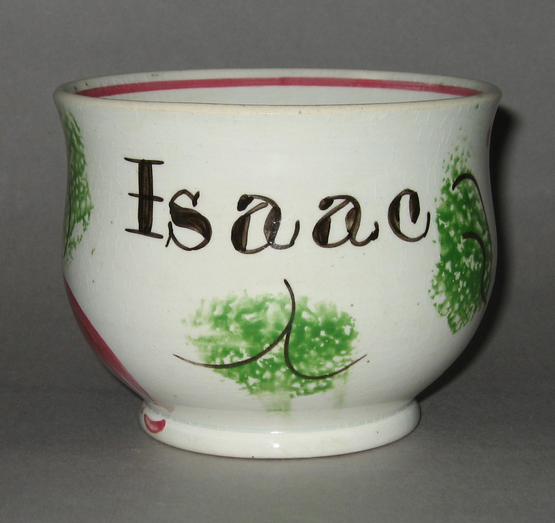 1965.1153 Spatterware cup (view 2)