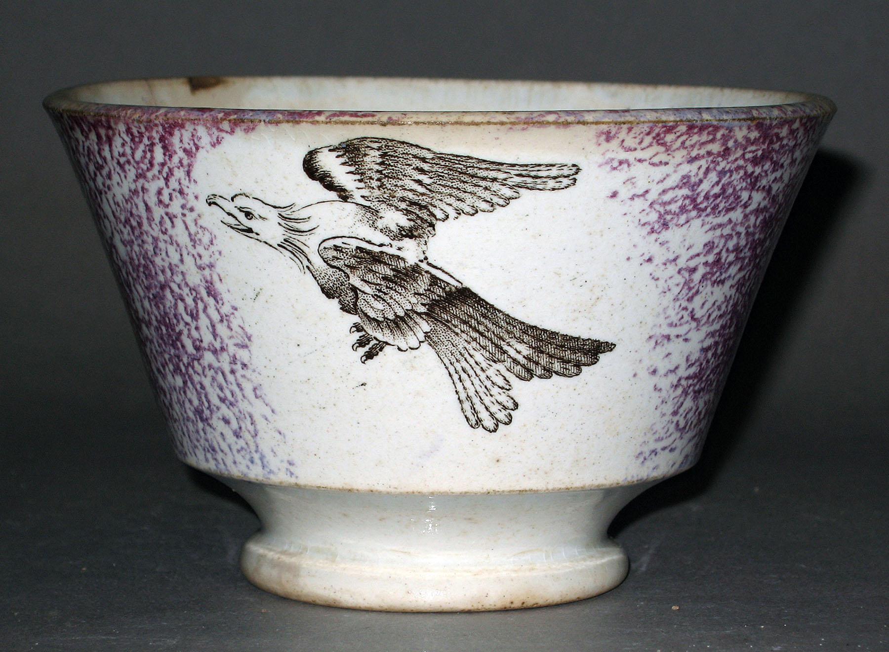 1965.1166 Spatterware teabowl