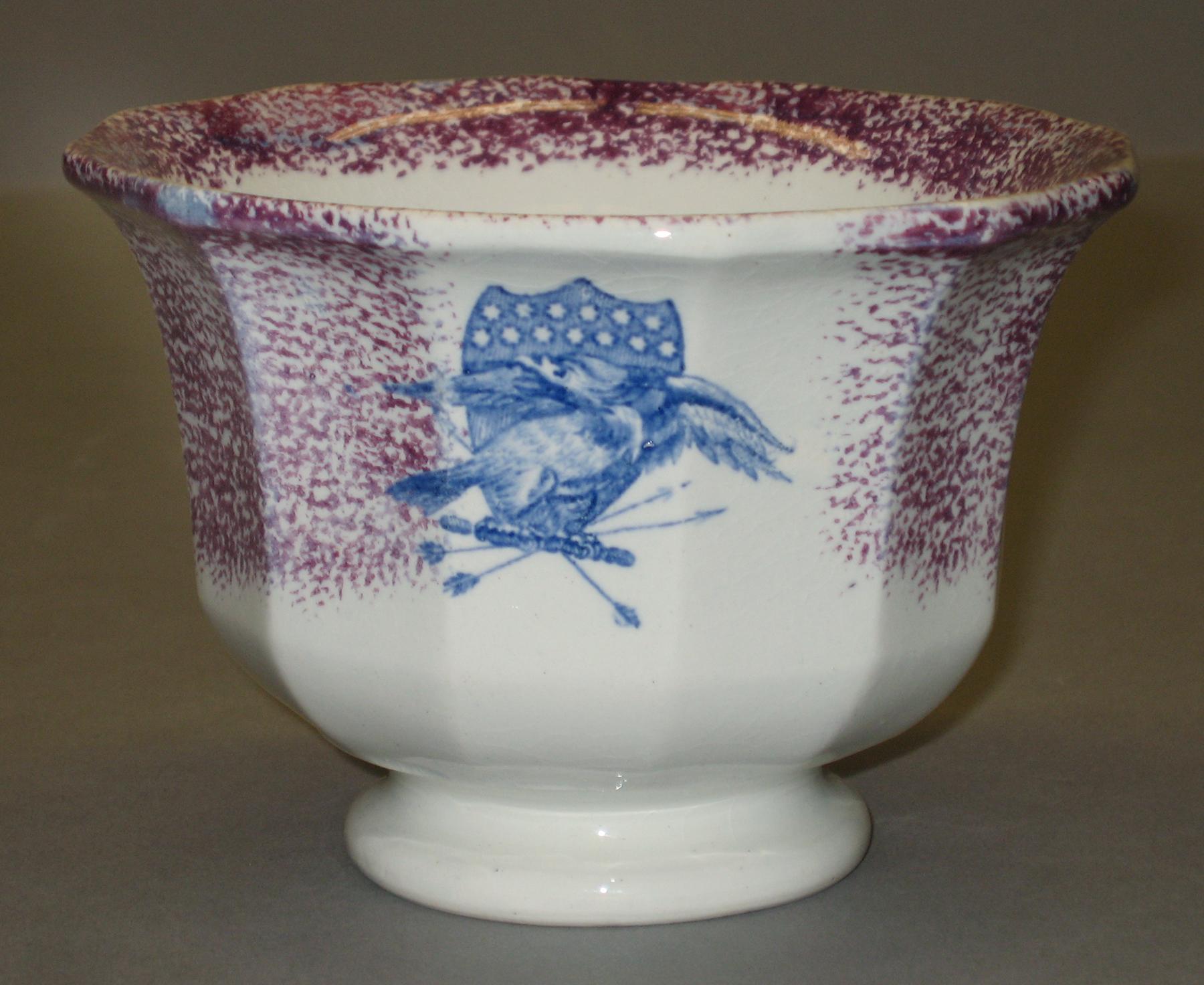 1965.1186.001 Spatterware bowl