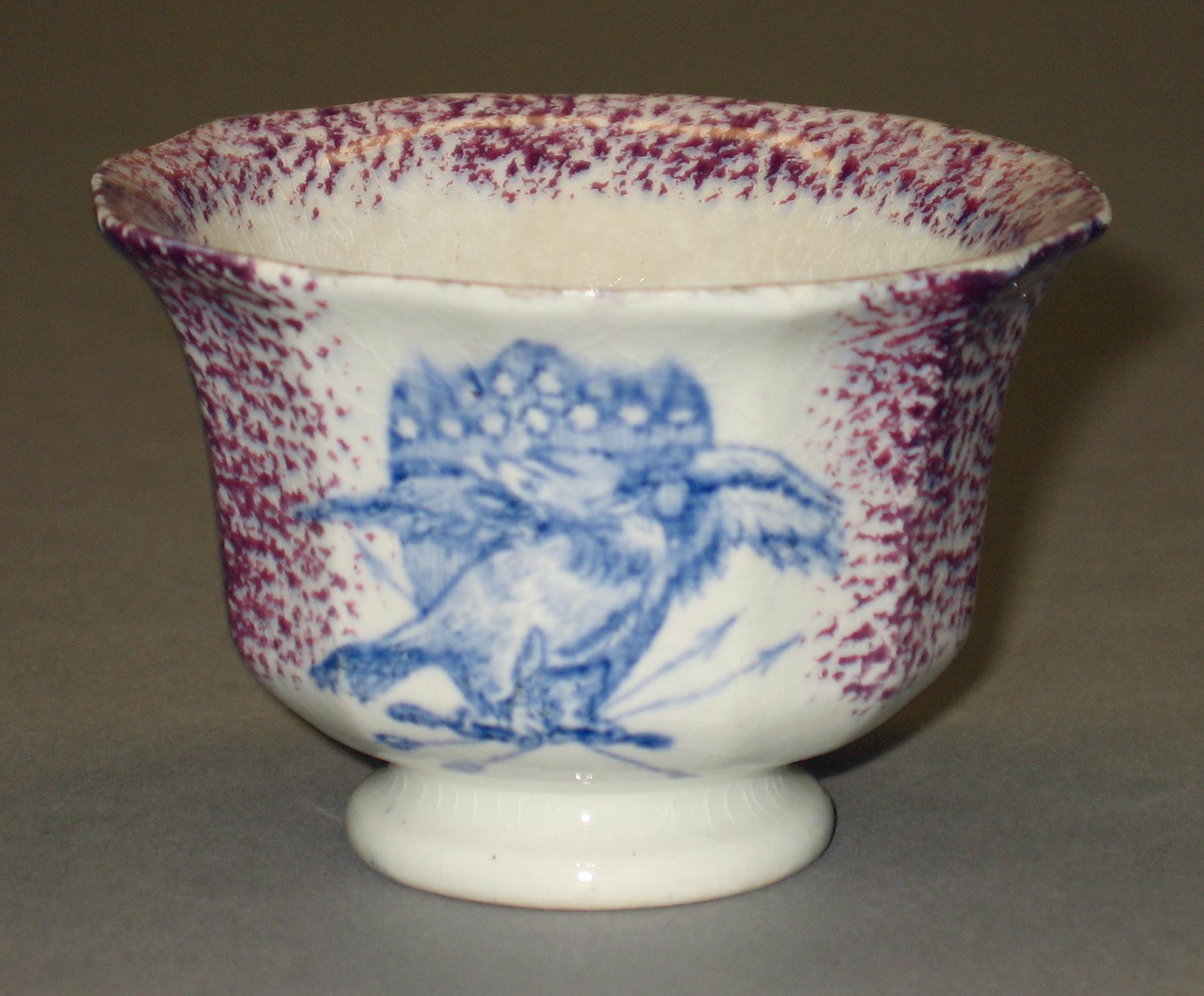 1965.1188.004 Spatterware teabowl