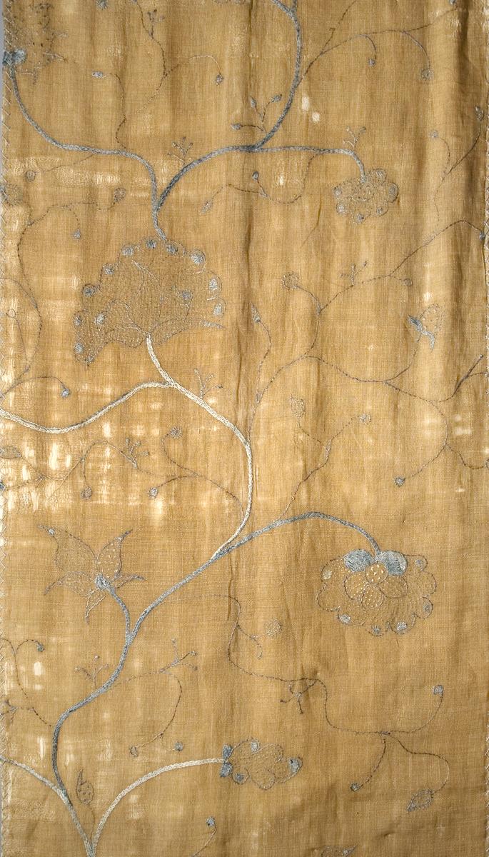 1955.0751.008 Bed Hanging, Side Curtain, Pattern Detail