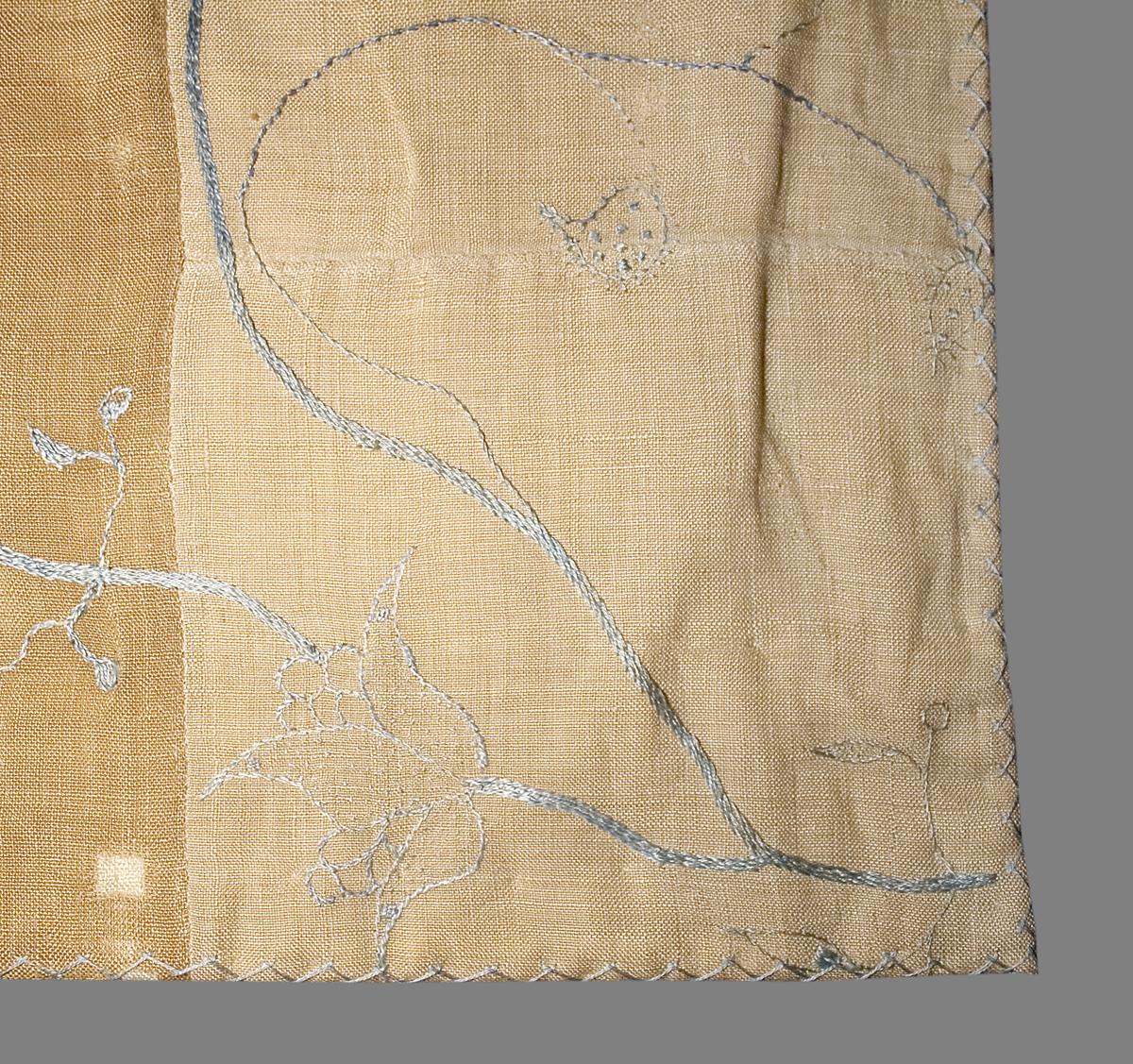 1955.0751.008 Bed Hanging, Side Curtain, Edge Detail