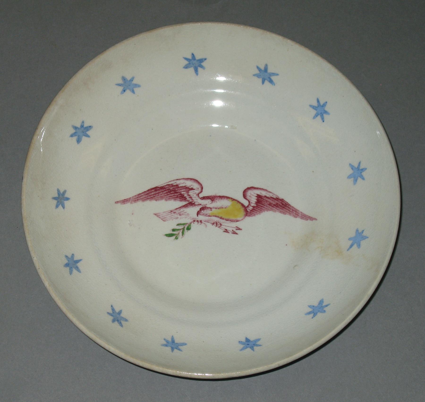 1965.1192.003 Earthenware saucer