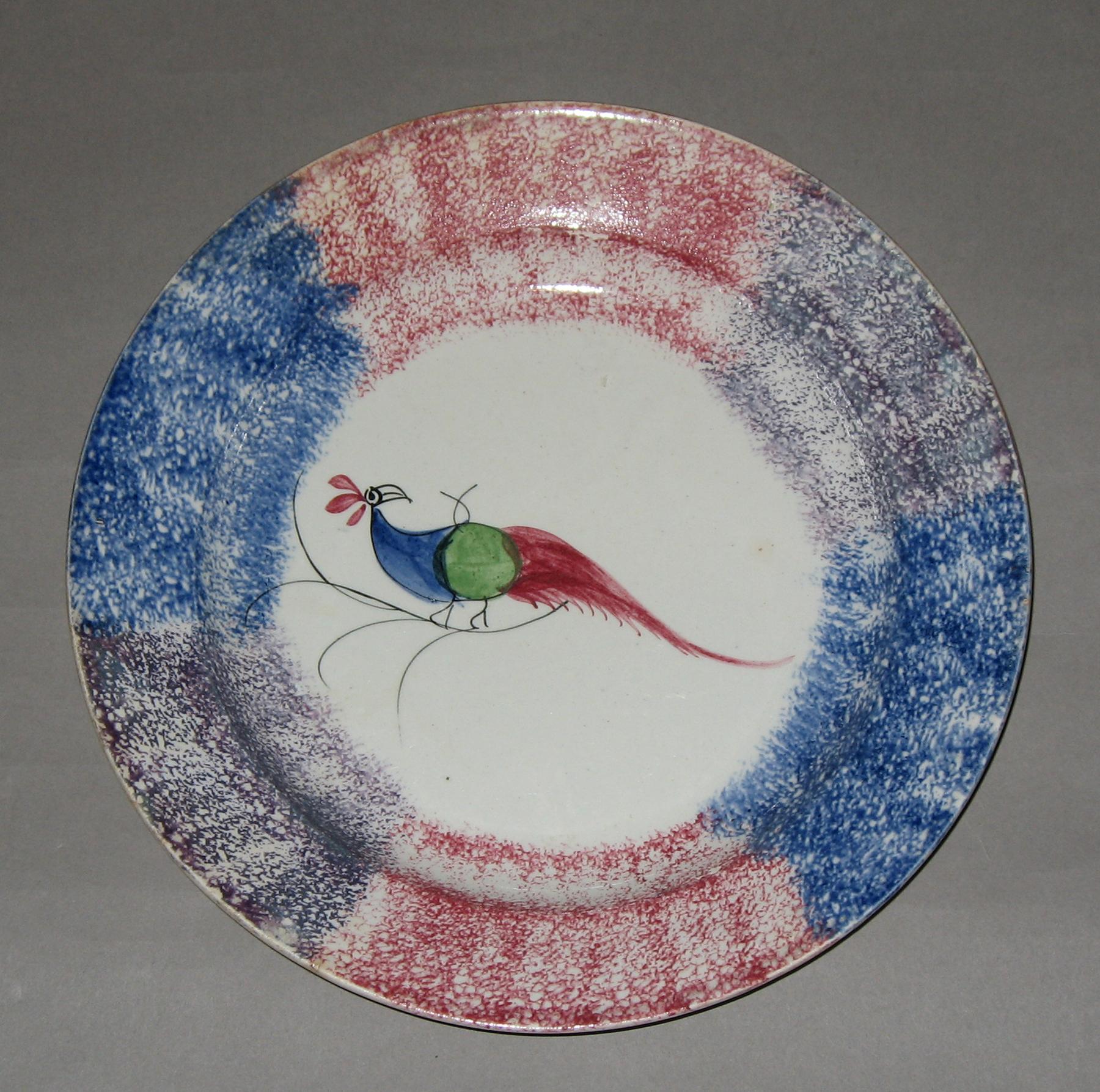 1965.1197.002 Spatterware plate