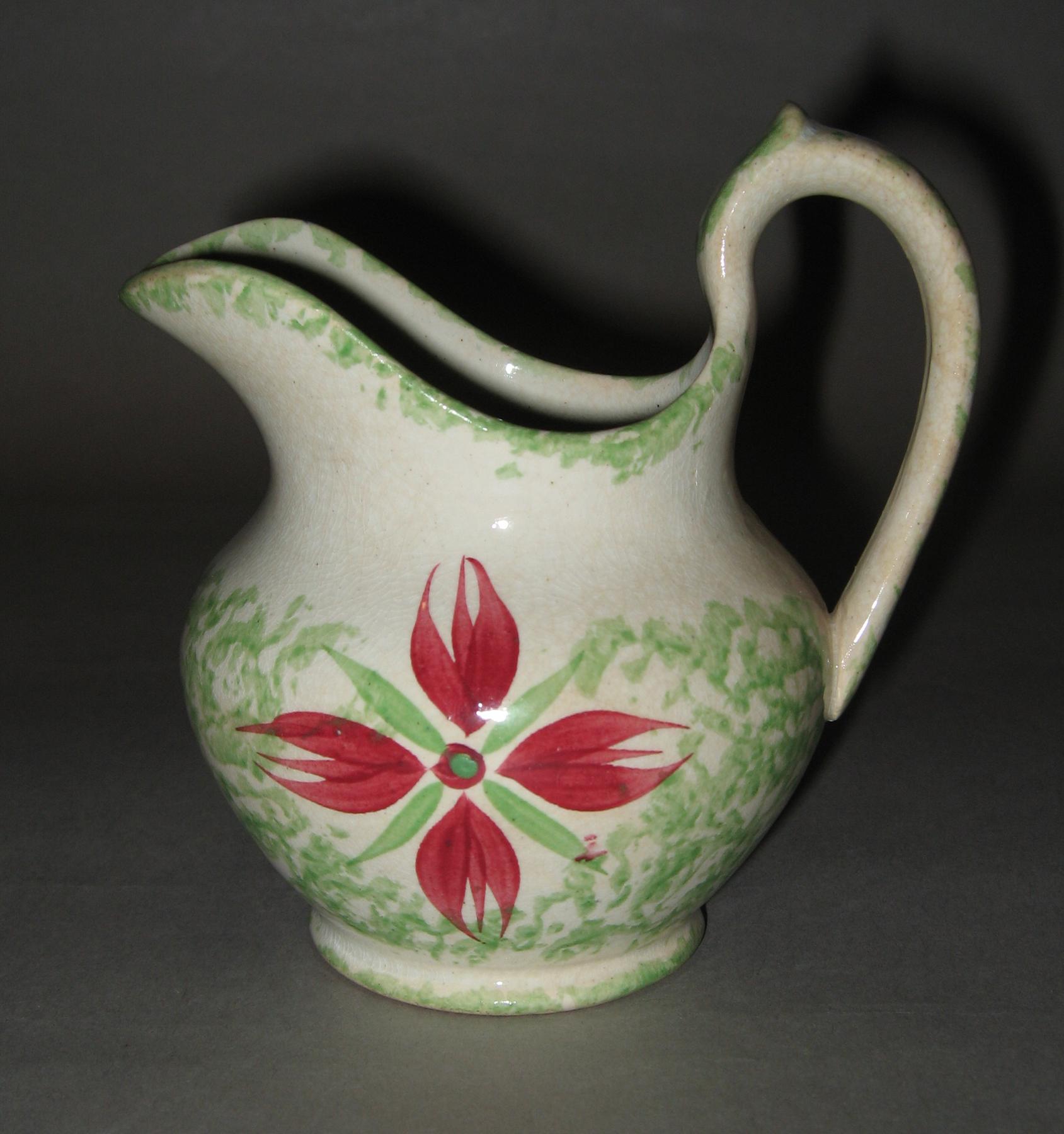 1965.1217 Spatterware jug