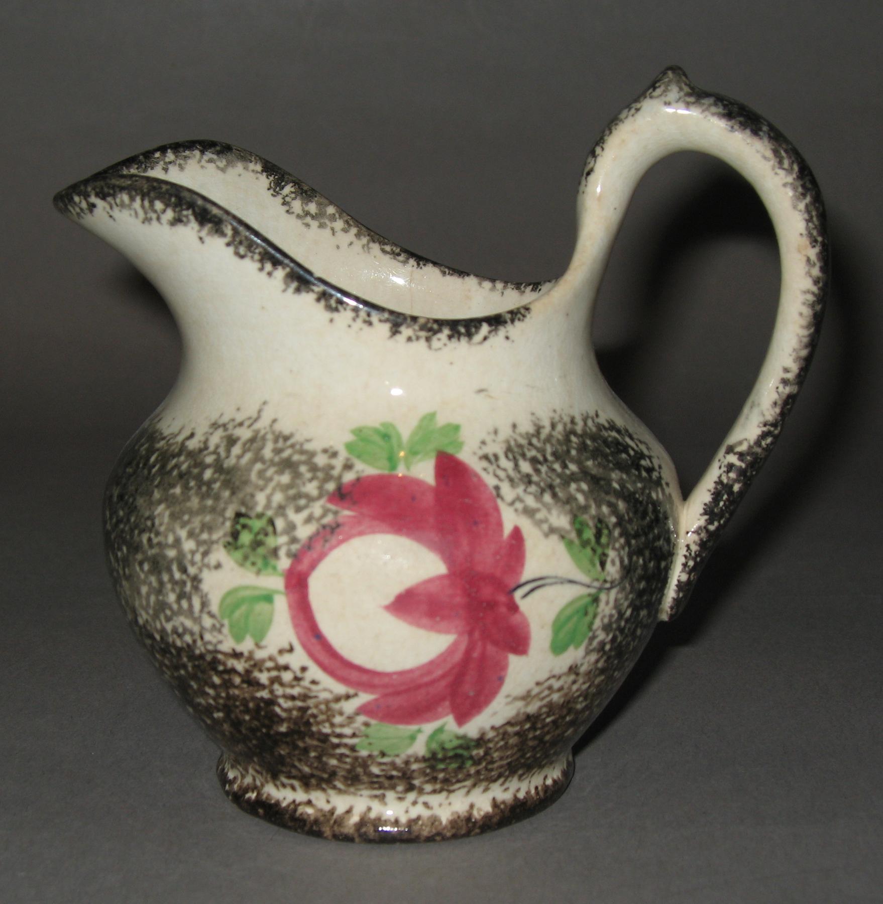 1965.1219 Spatterware jug