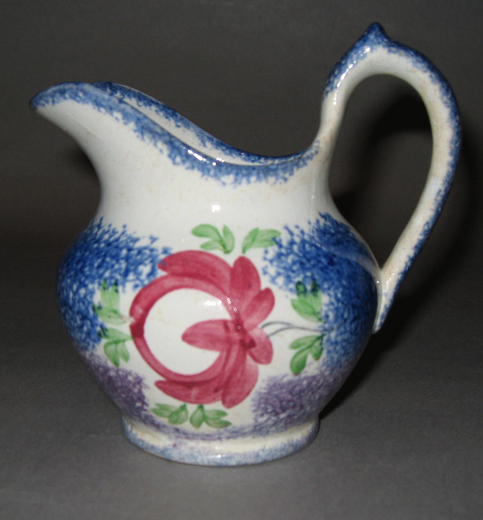 1965.1220 Spatterware jug