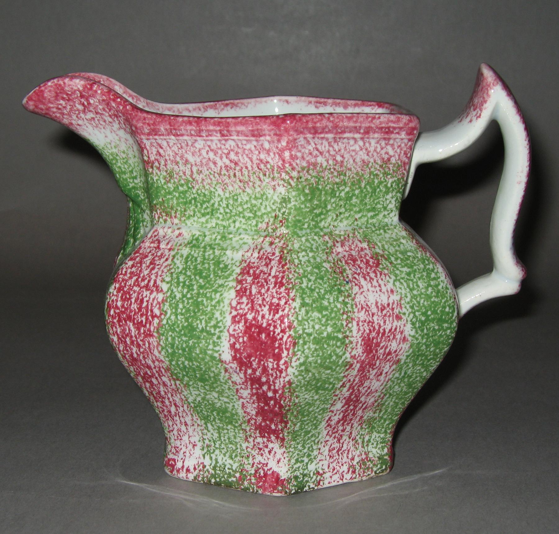 1965.1232.001 Spatterware jug