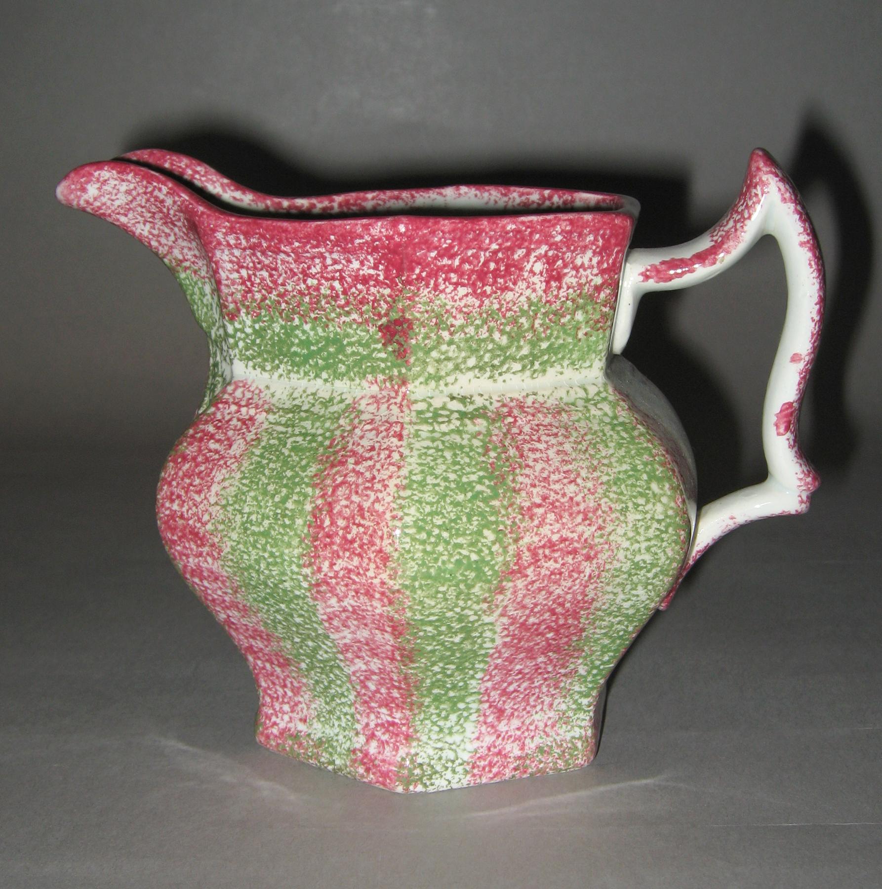 1965.1232.002 Spatterware jug