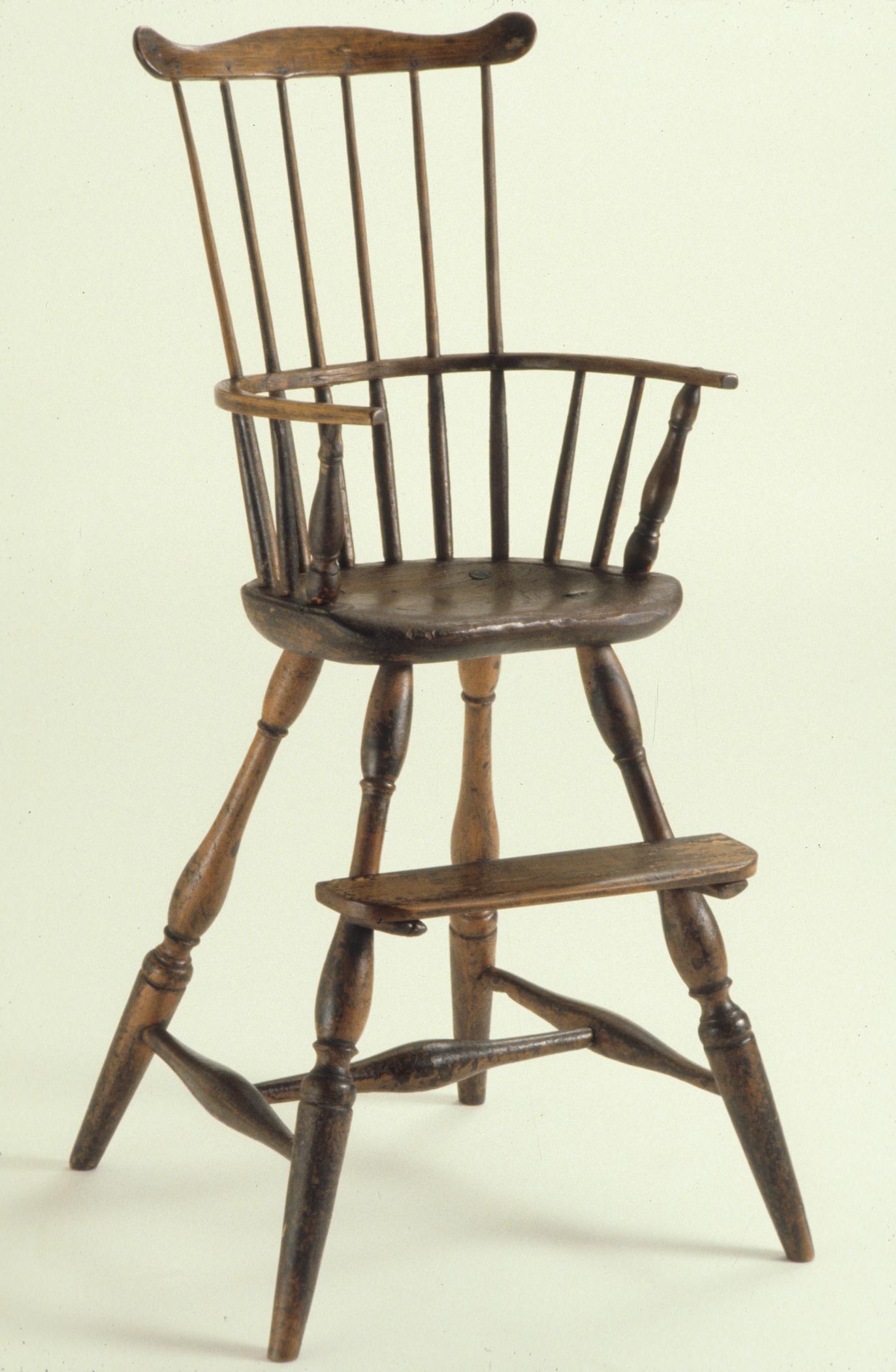 1965.1306 Chair, Windsor armchair, View 1