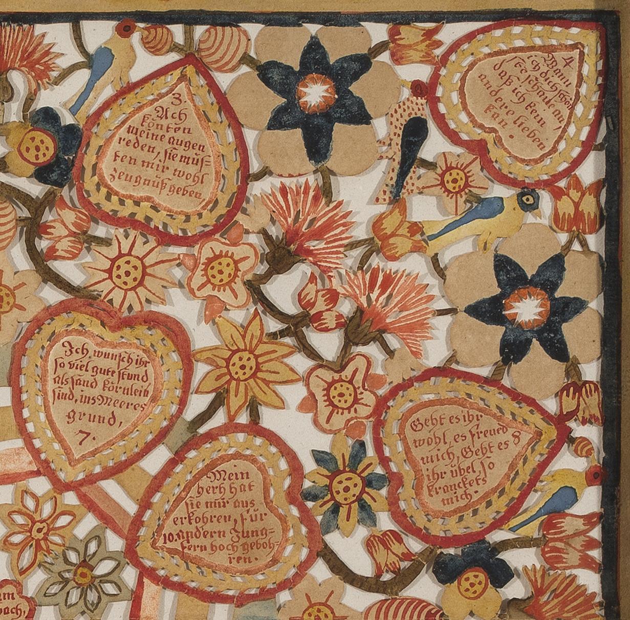 1965.1339 Fraktur, detail 2