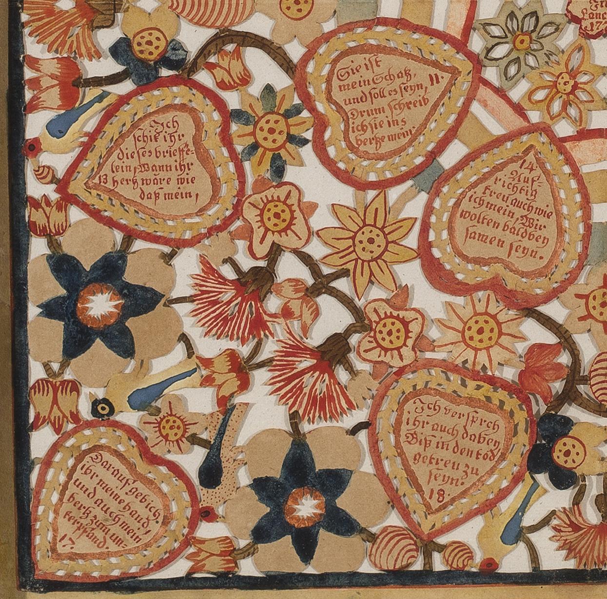 1965.1339 Fraktur, detail 3