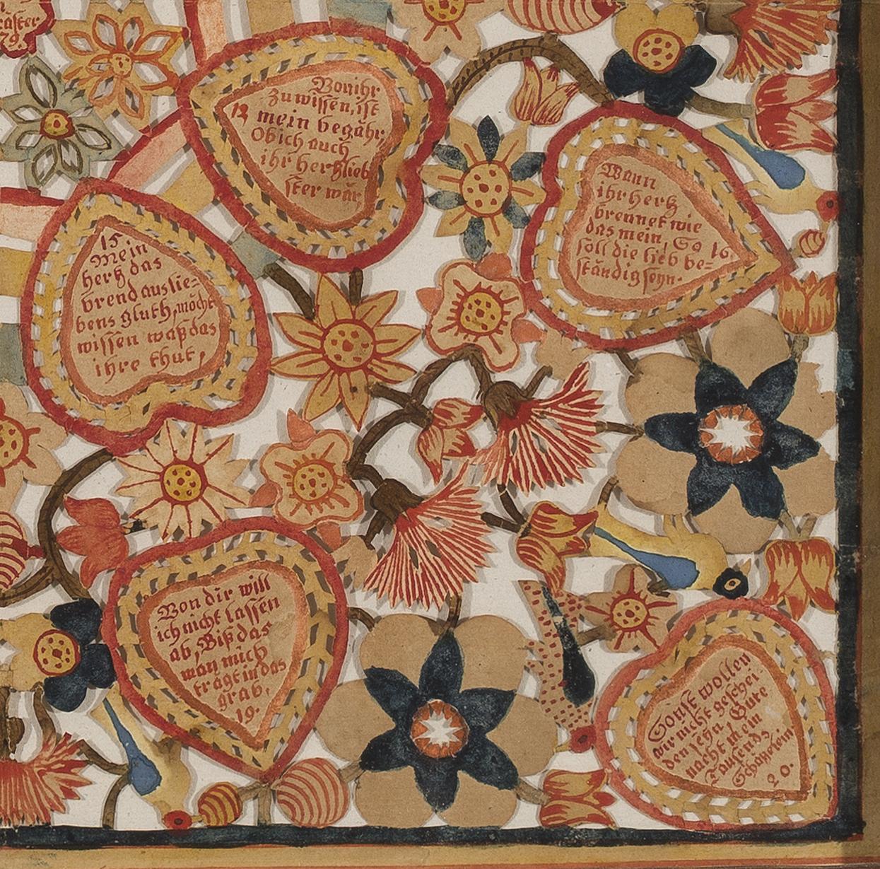 1965.1339 Fraktur, detail 4