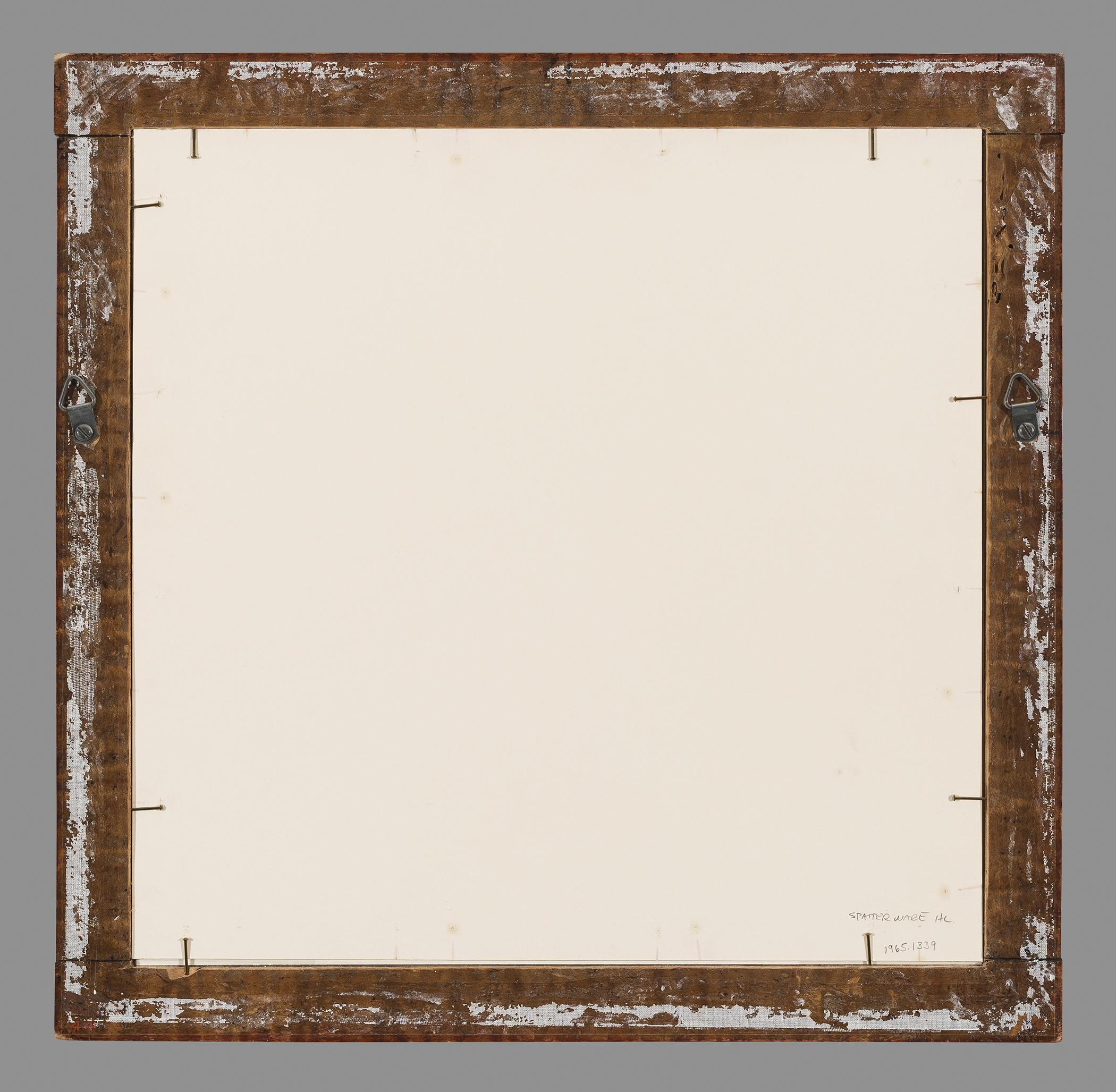 1965.1340 Frame, view 1, reverse