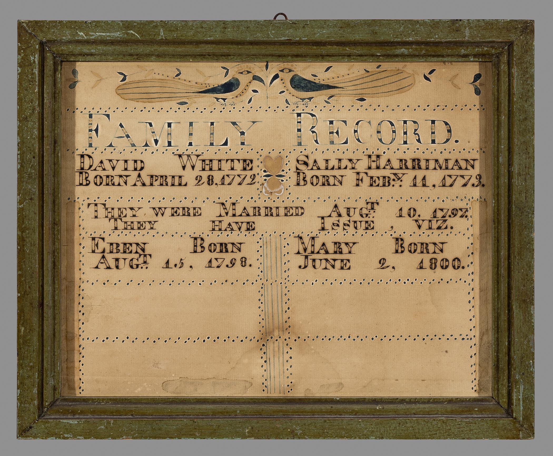 1965.1343 A Drawing, B Frame, view 1