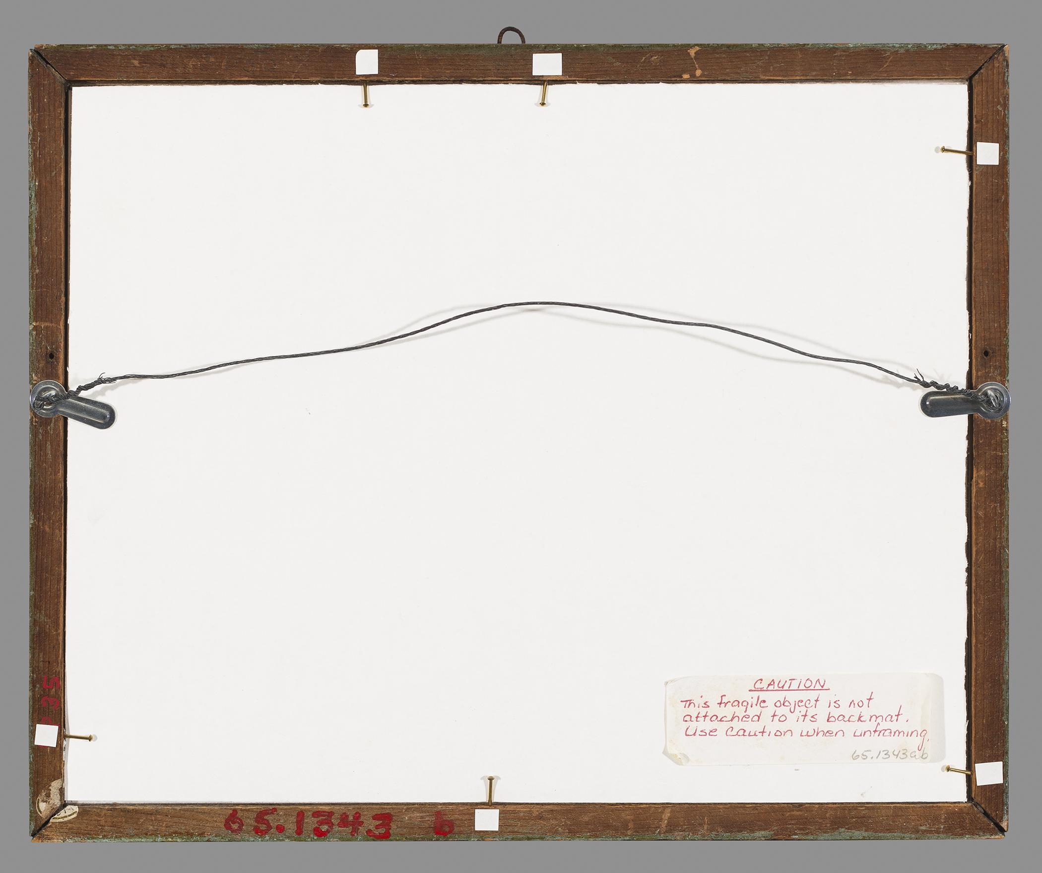 1965.1343 B Frame, view 1, reverse