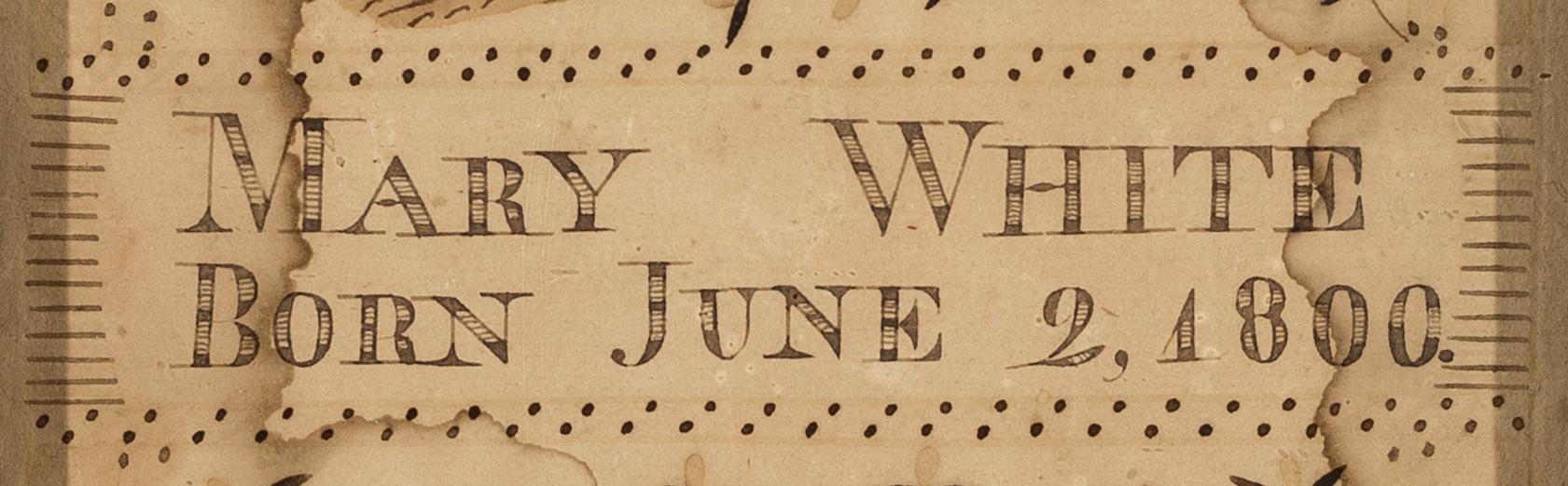 1965.1344 A Birth record, detail 1